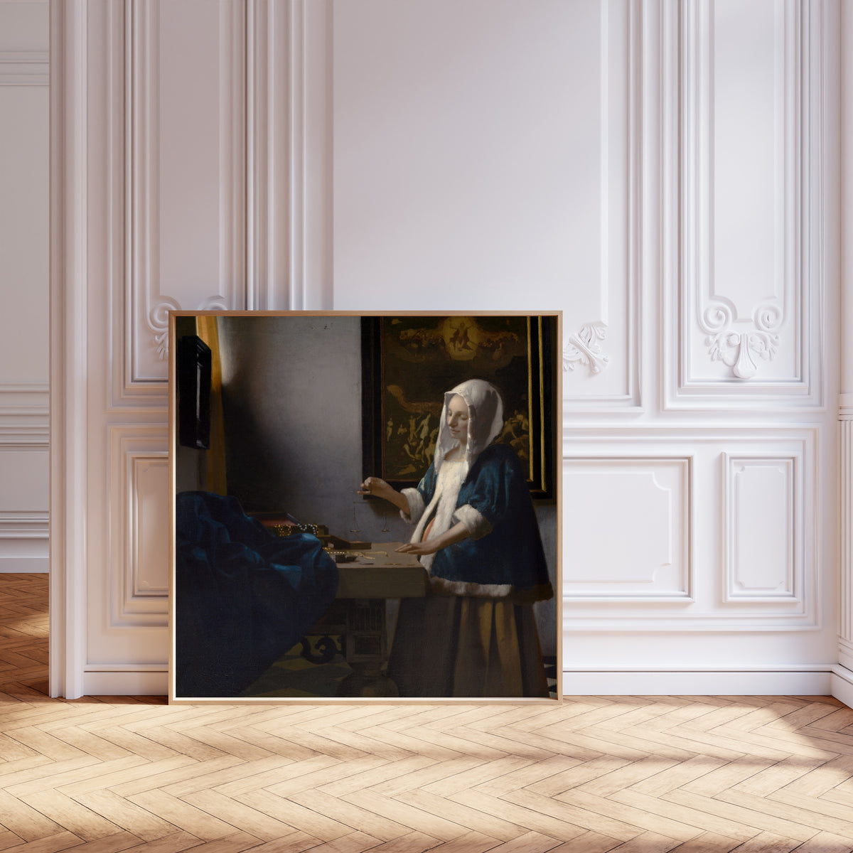 Johannes Vermeer — Woman Holding a Balance | Fine Art Print