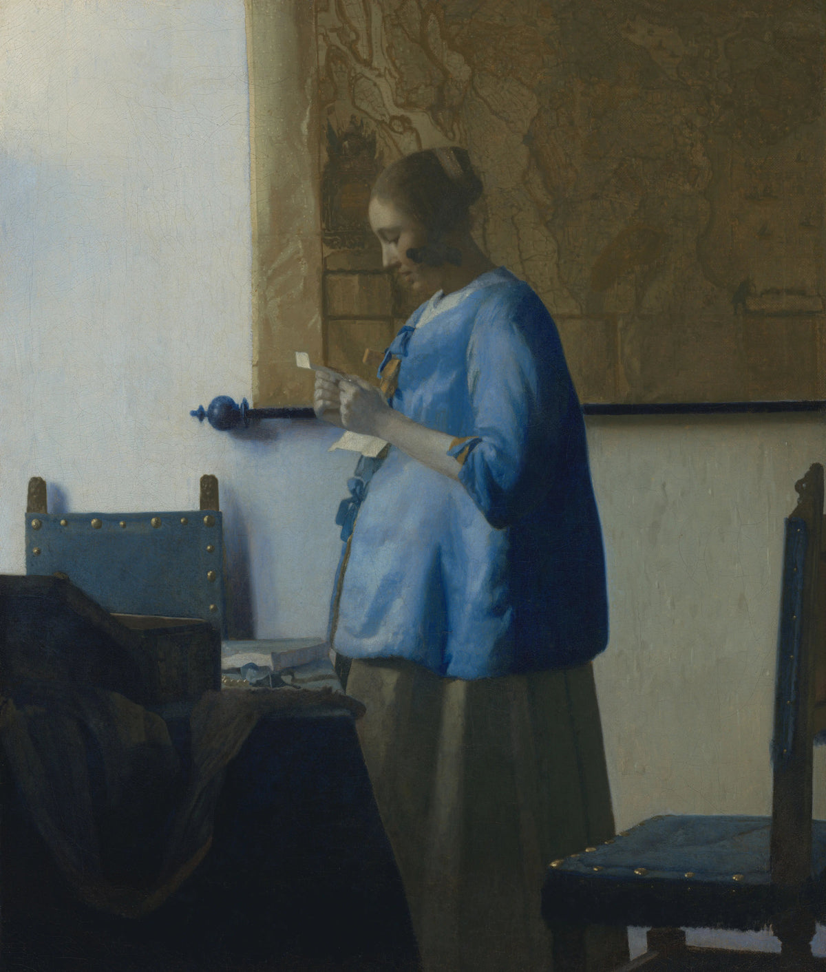 Johannes Vermeer — Woman Reading a Letter | Fine Art Print