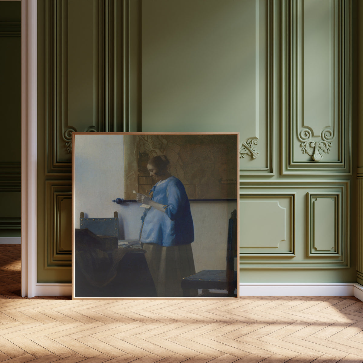 Johannes Vermeer — Woman Reading a Letter | Fine Art Print