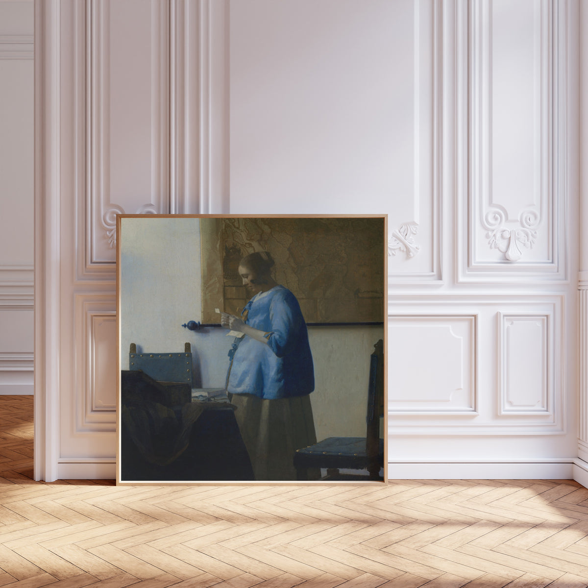 Johannes Vermeer — Woman Reading a Letter | Fine Art Print