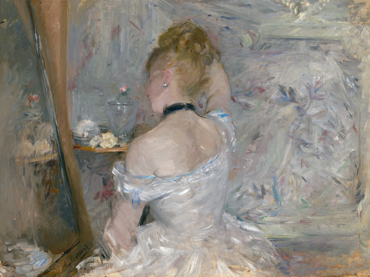 Berthe Morisot — Woman at Her Toilette | Fine Art Print