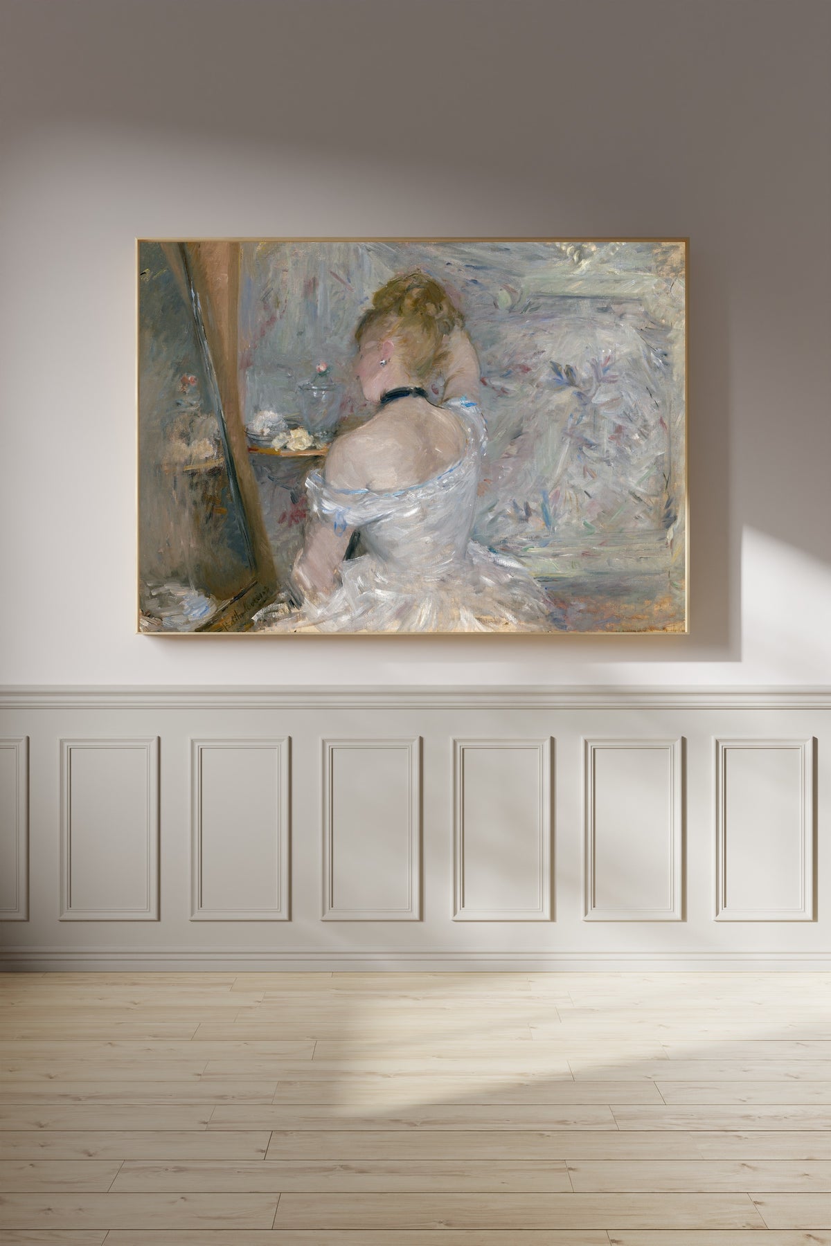 Berthe Morisot — Woman at Her Toilette | Fine Art Print