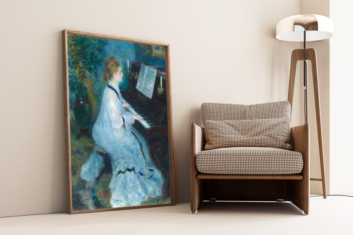 Pierre-Auguste Renoir — Woman at the Piano | Fine Art Print