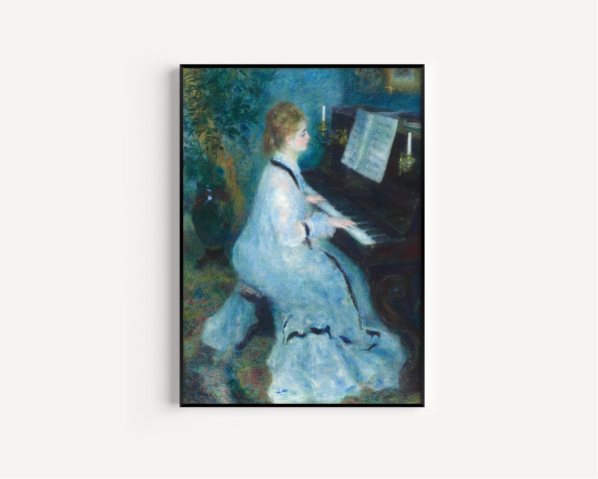Pierre-Auguste Renoir — Woman at the Piano | Fine Art Print