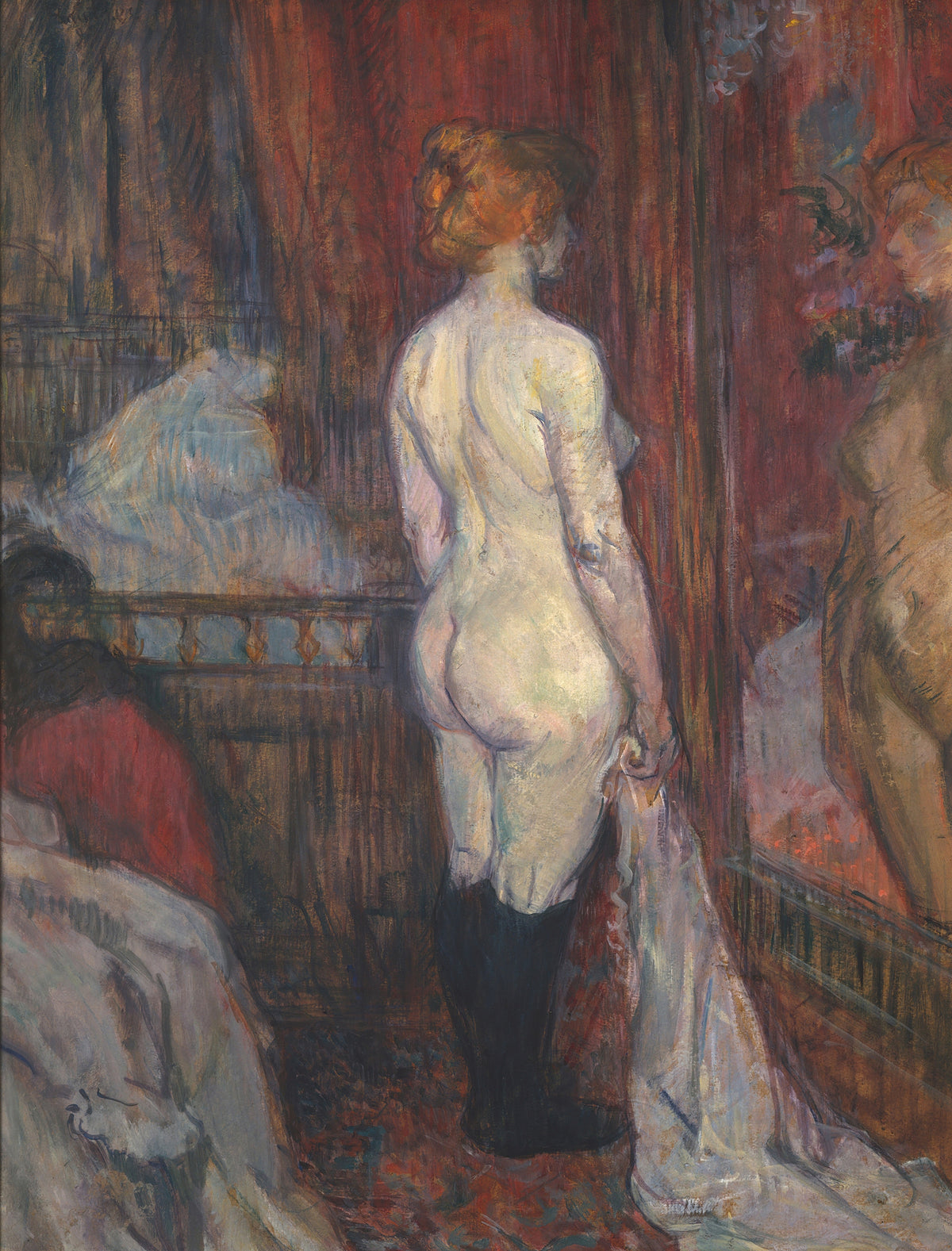 Henri de Toulouse-Lautrec — Woman before a Mirror | Fine Art Print