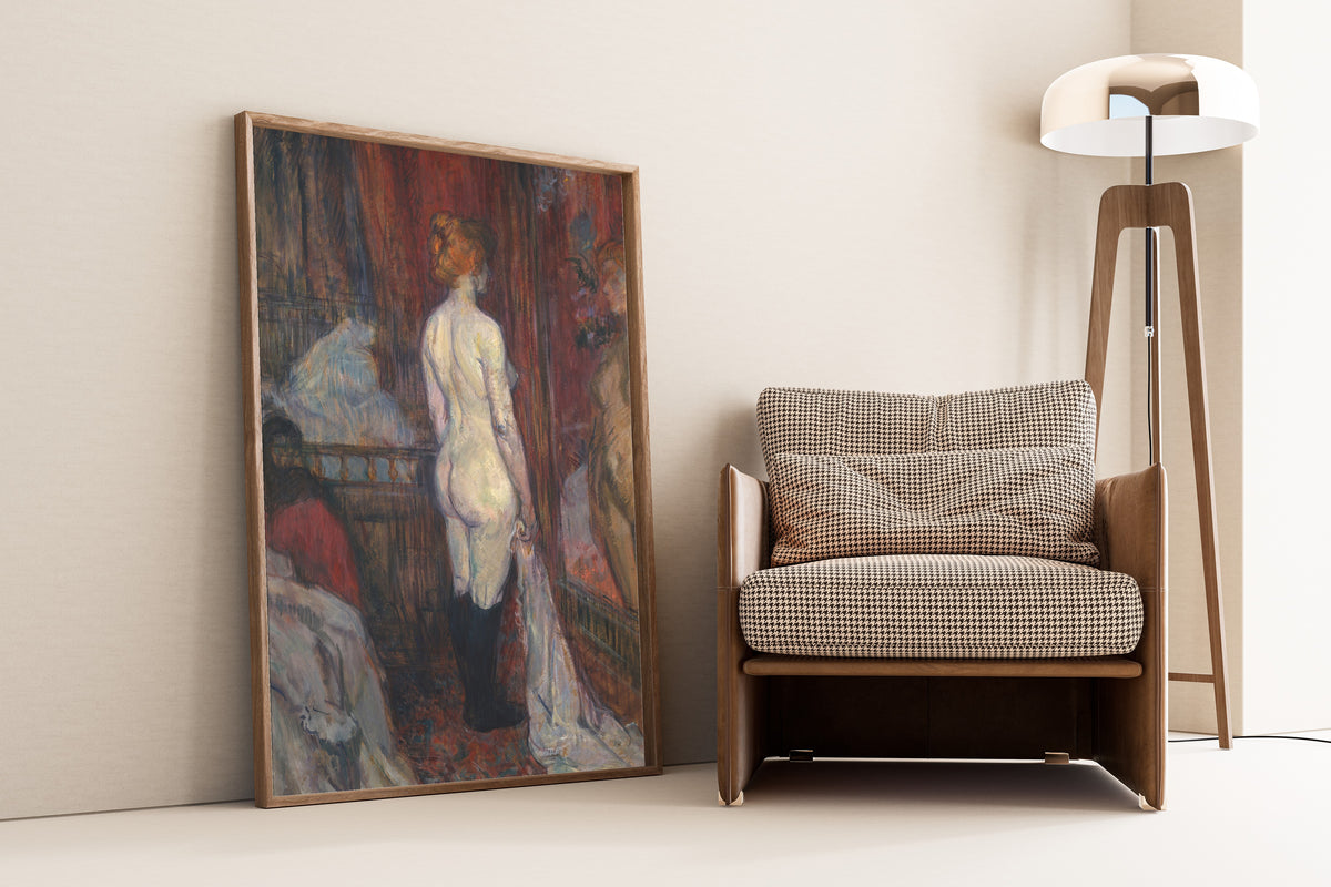 Henri de Toulouse-Lautrec — Woman before a Mirror | Fine Art Print
