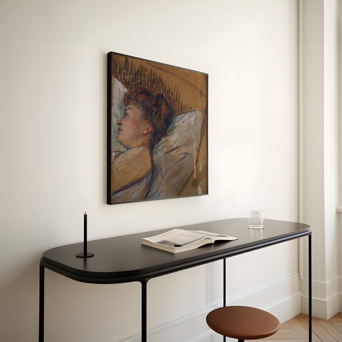 Henri de Toulouse-Lautrec — Woman in Bed (Frau im Bett) | Fine Art Print