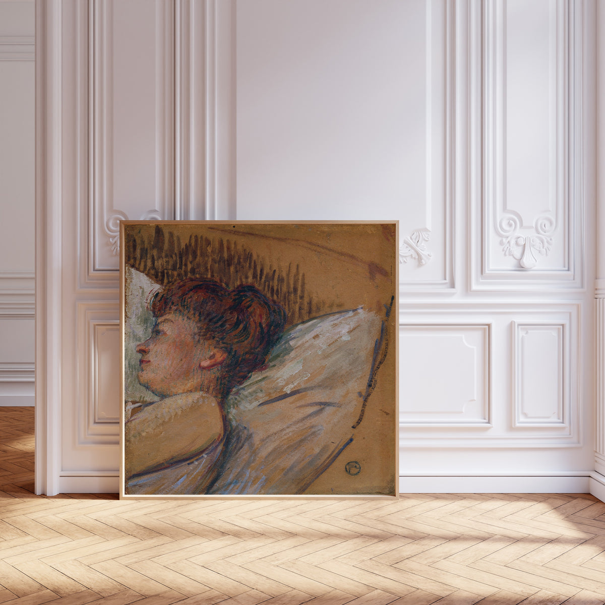 Henri de Toulouse-Lautrec — Woman in Bed (Frau im Bett) | Fine Art Print