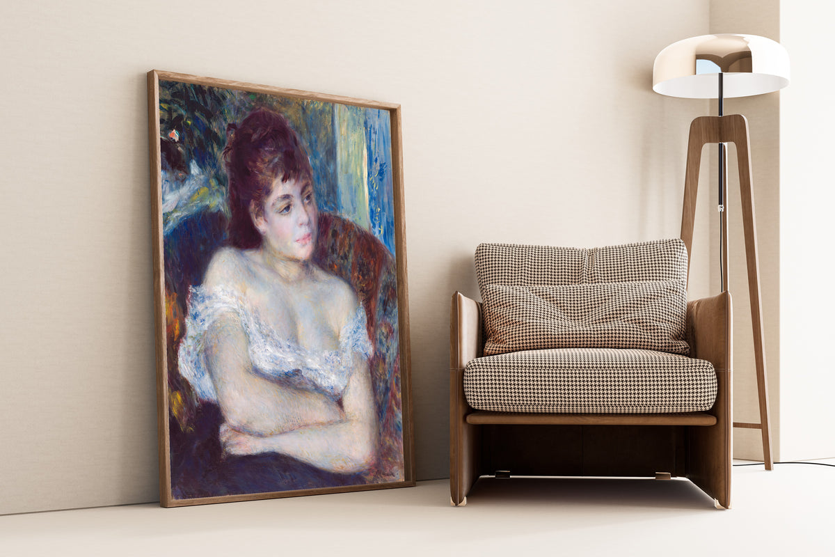 Pierre-Auguste Renoir — Woman in an Armchair | Fine Art Print