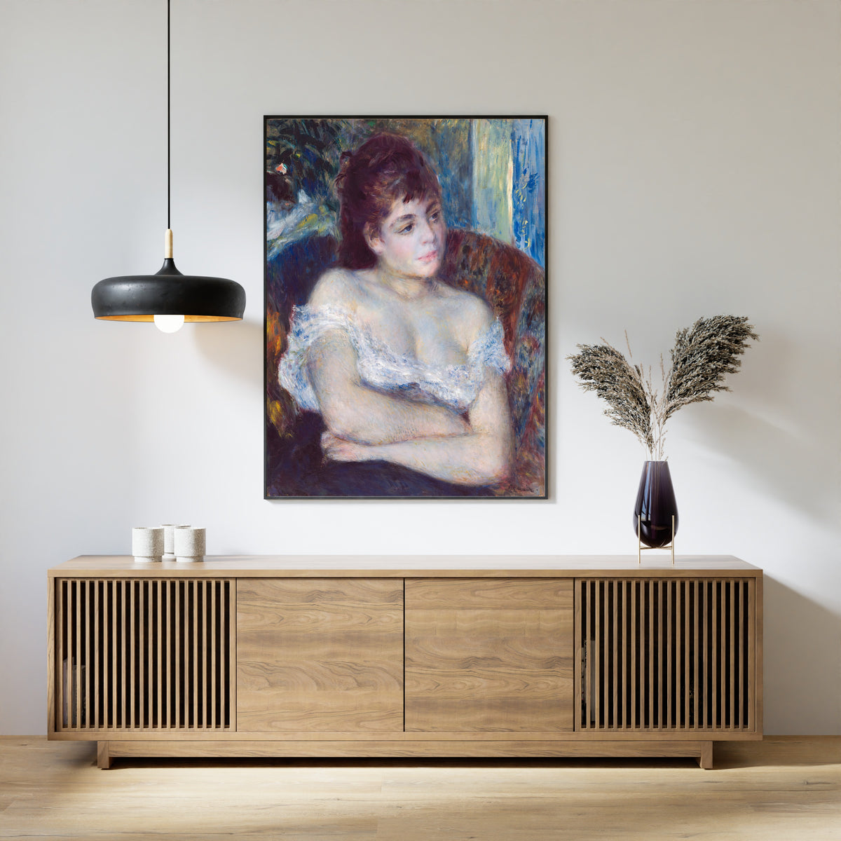 Pierre-Auguste Renoir — Woman in an Armchair | Fine Art Print