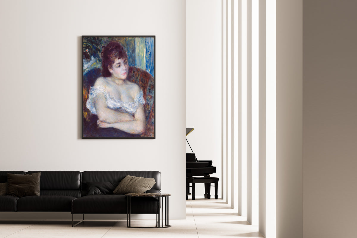 Pierre-Auguste Renoir — Woman in an Armchair | Fine Art Print
