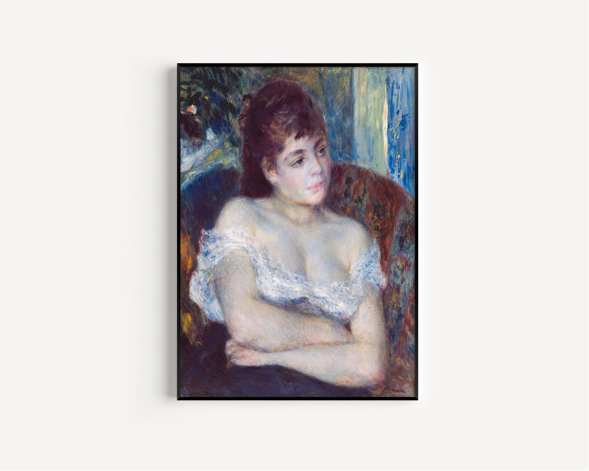 Pierre-Auguste Renoir — Woman in an Armchair | Fine Art Print