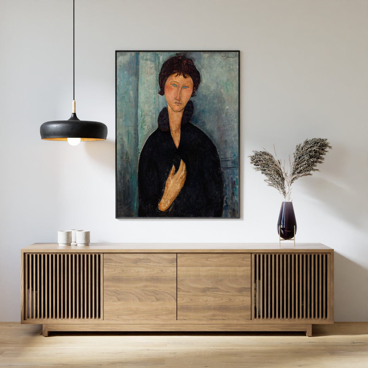 Amedeo Modigliani — Woman with Blue Eyes | Fine Art Print