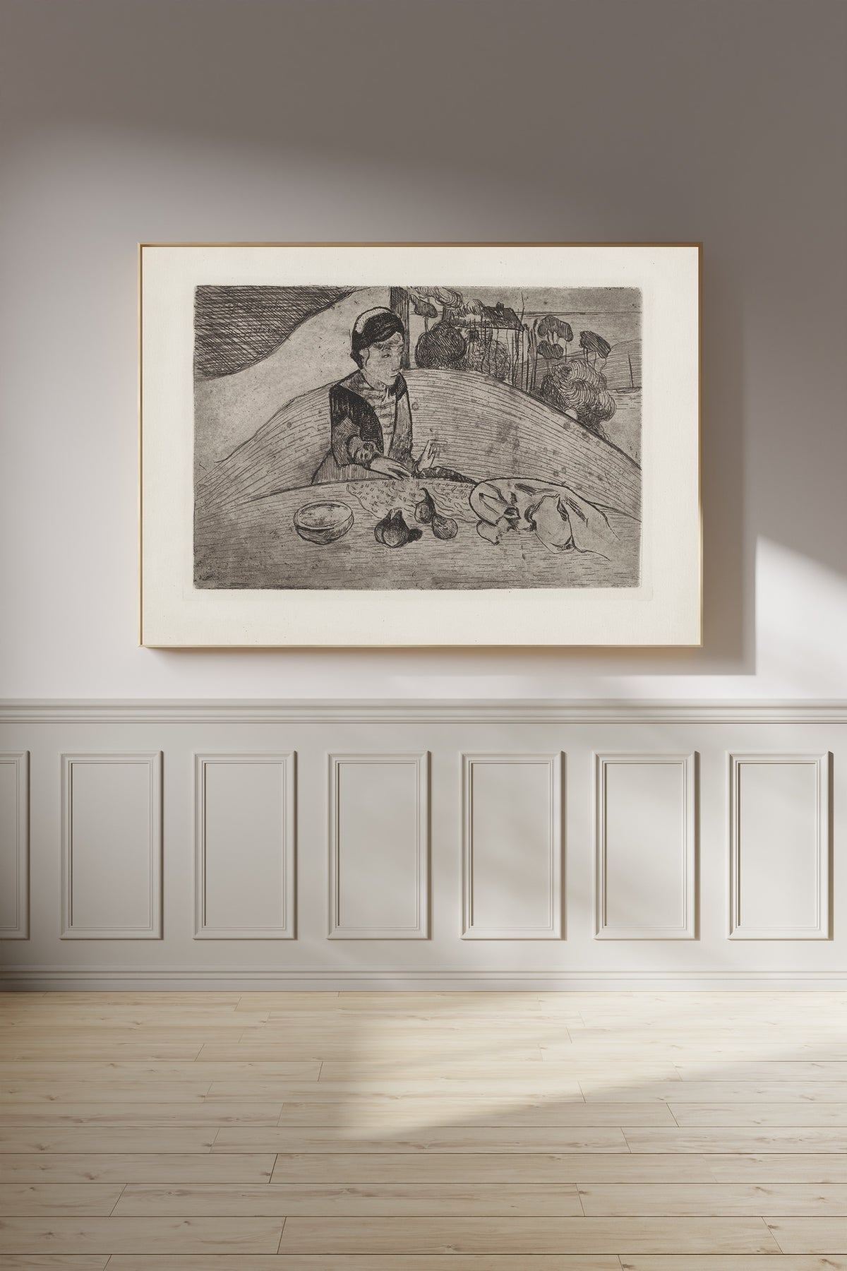 Paul Gauguin — Woman with Figs | Etching Print