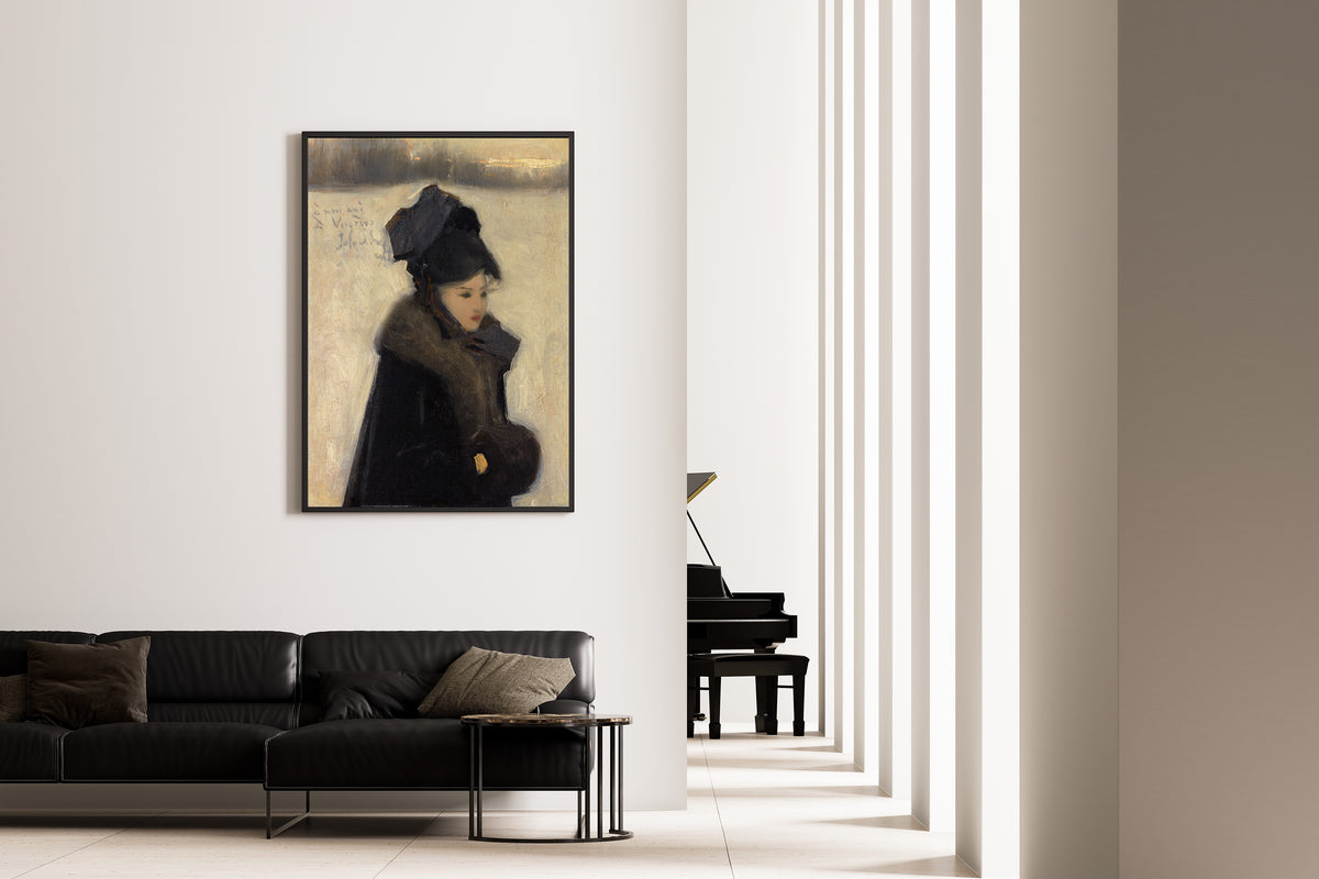 John Singer Sargent — Woman with Furs | Fine Art Print