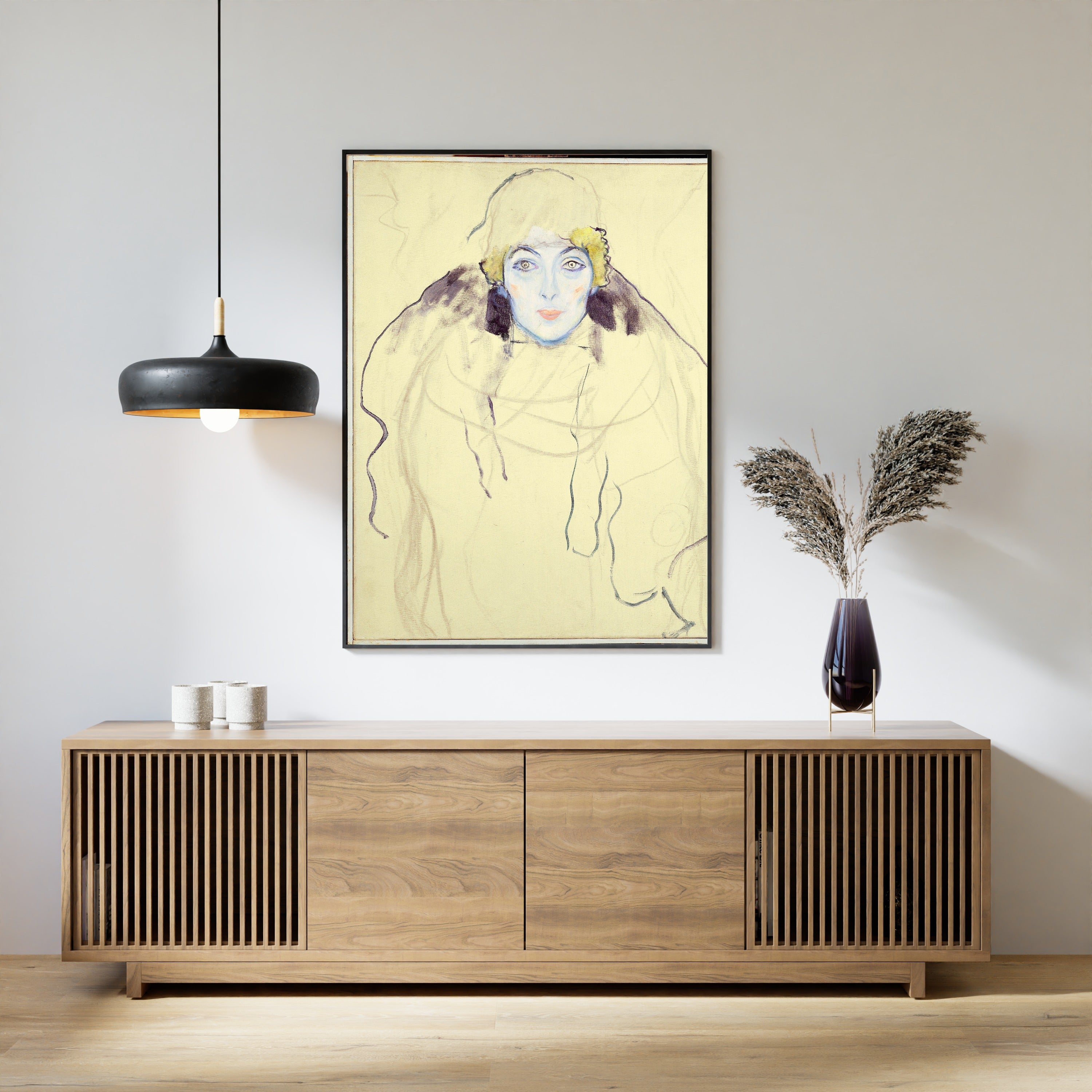 Gustav Klimt — Woman's Head | Fine Art Print