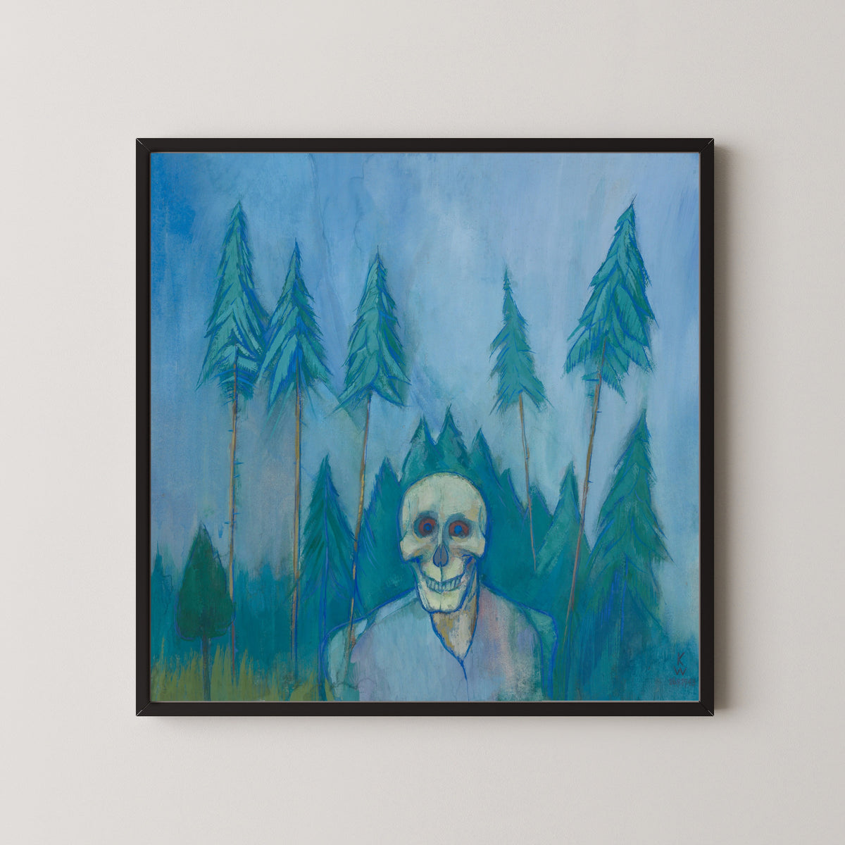 Karl Wiener — Wozu ängstigen (Why Be Afraid) | Surreal Art Print