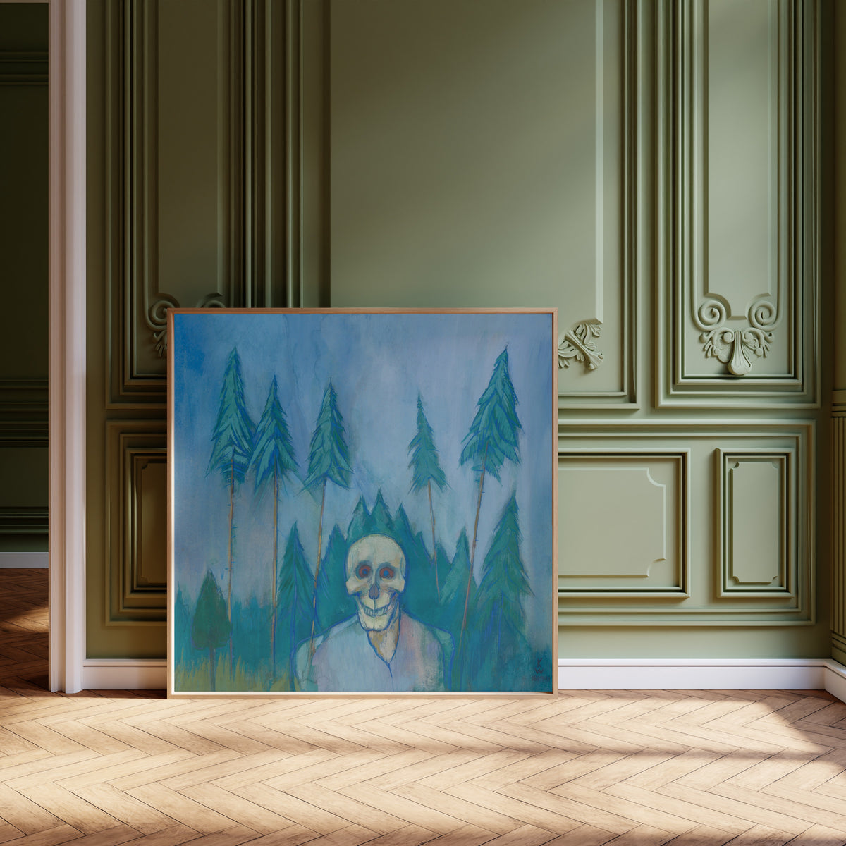 Karl Wiener — Wozu ängstigen (Why Be Afraid) | Surreal Art Print