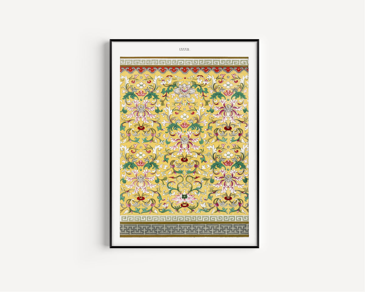 Owen Jones — Examples of Chinese Ornament, Plate 82 | Ornament Plate Print