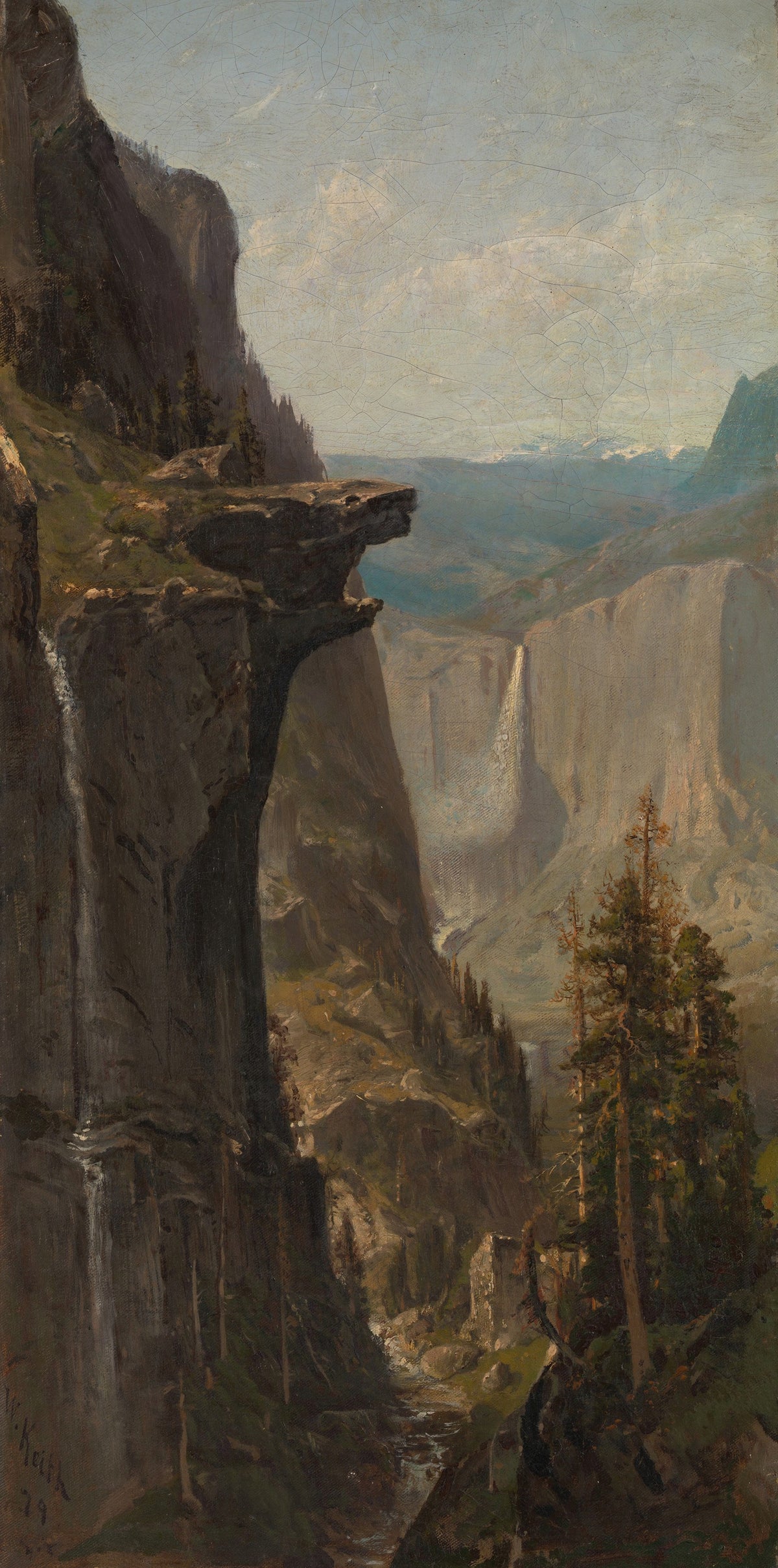 William Keith — Yosemite Falls, from Glacier Point | Landscape Fine Art Print