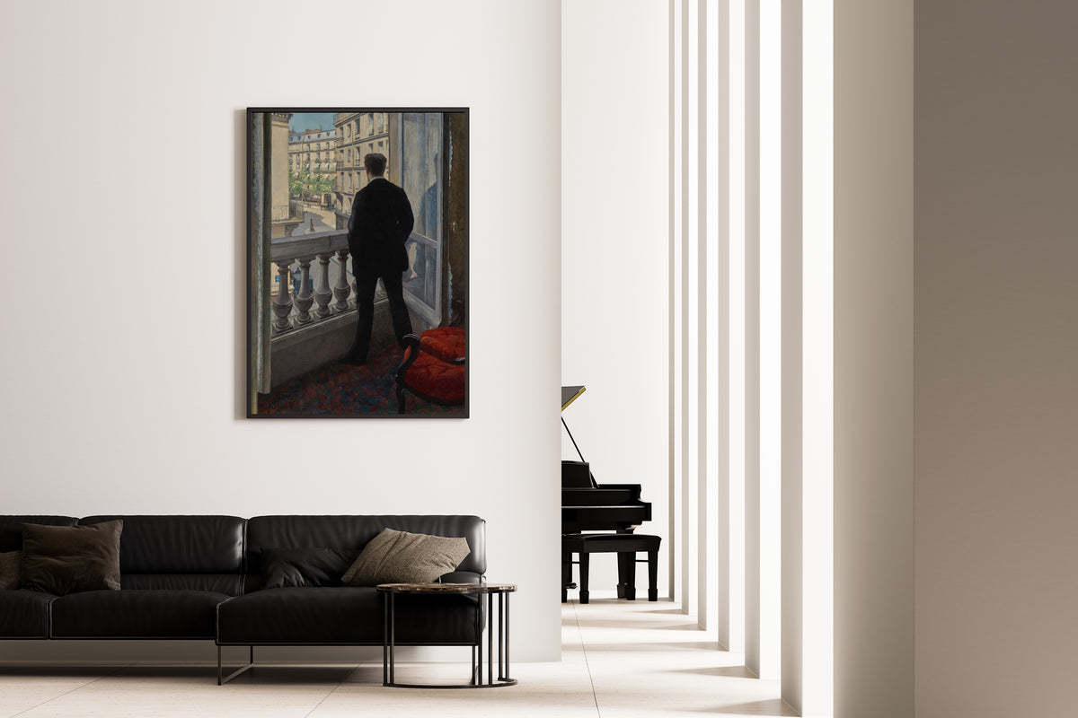 Gustave Caillebotte — Young Man at His Window | Fine Art Print