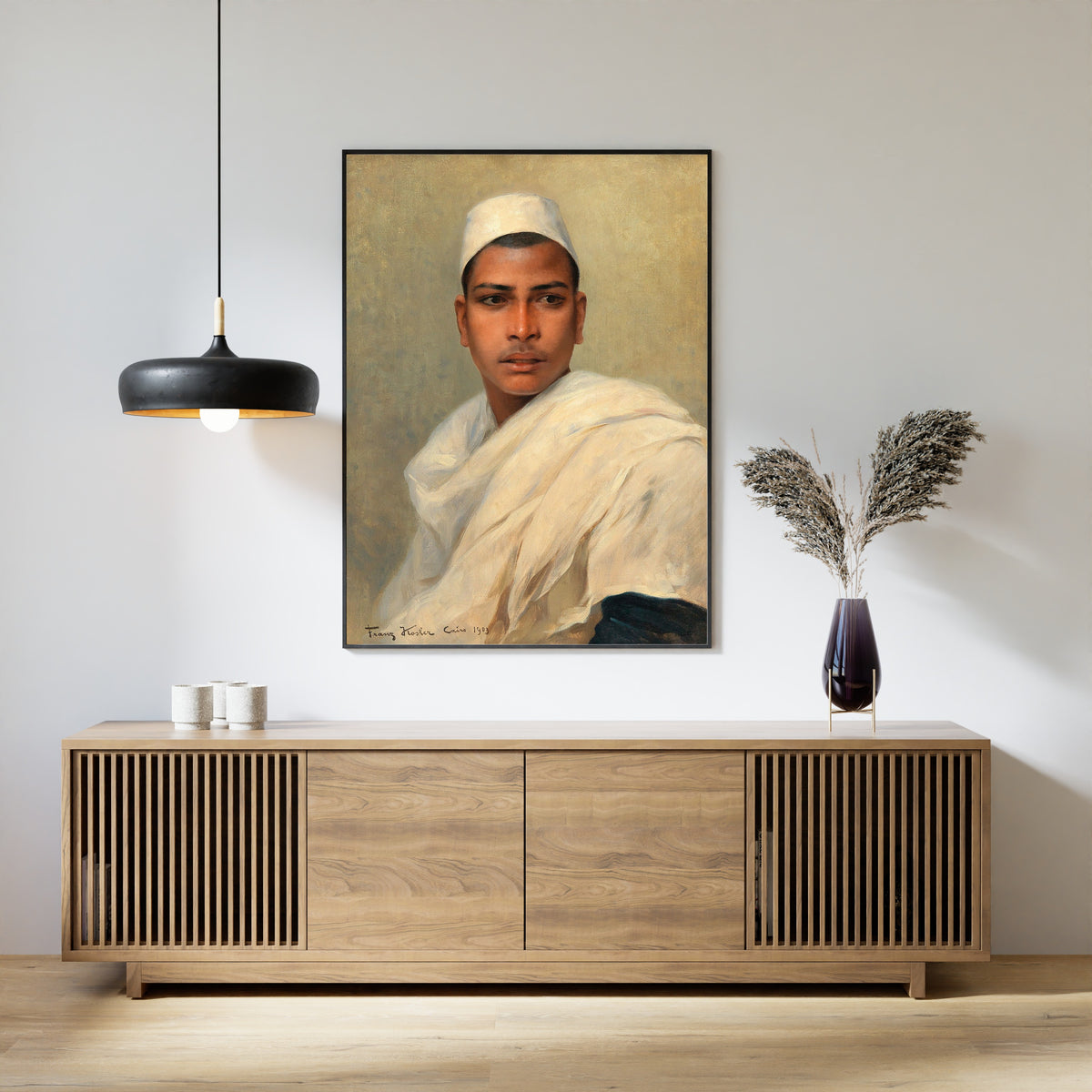 Franz Xaver Kosler — Young Man in a White Cap | Fine Art Print