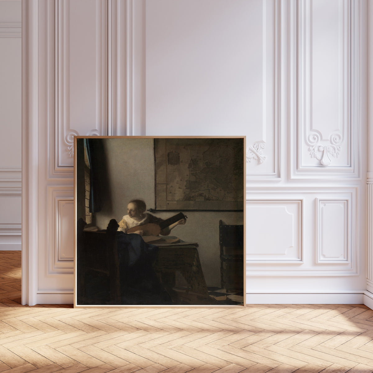 Johannes Vermeer — Young Woman with a Lute | Fine Art Print