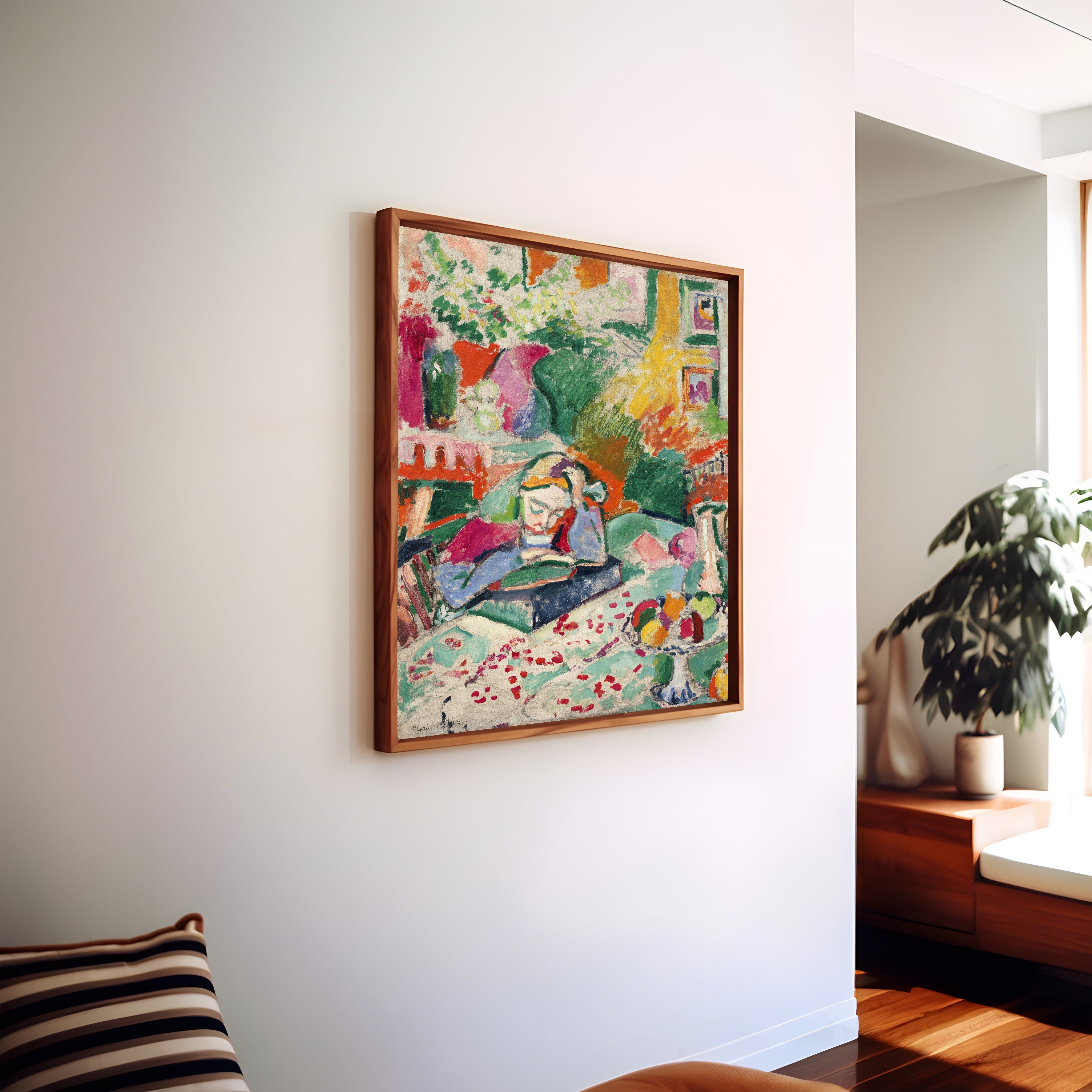 Henri Matisse — Interior with a Young Girl (Girl Reading) | Fine Art Print