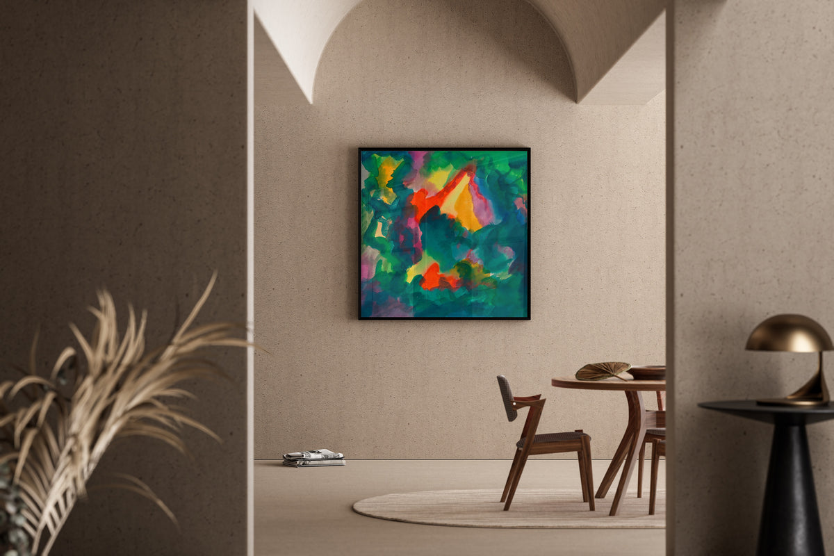 Karl Wiener — Zersetzung II (Decomposition II) | Abstract Art Print