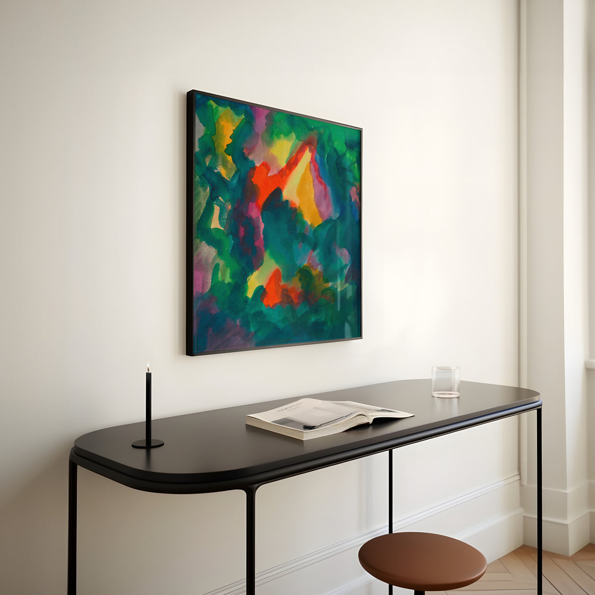 Karl Wiener — Zersetzung II (Decomposition II) | Abstract Art Print