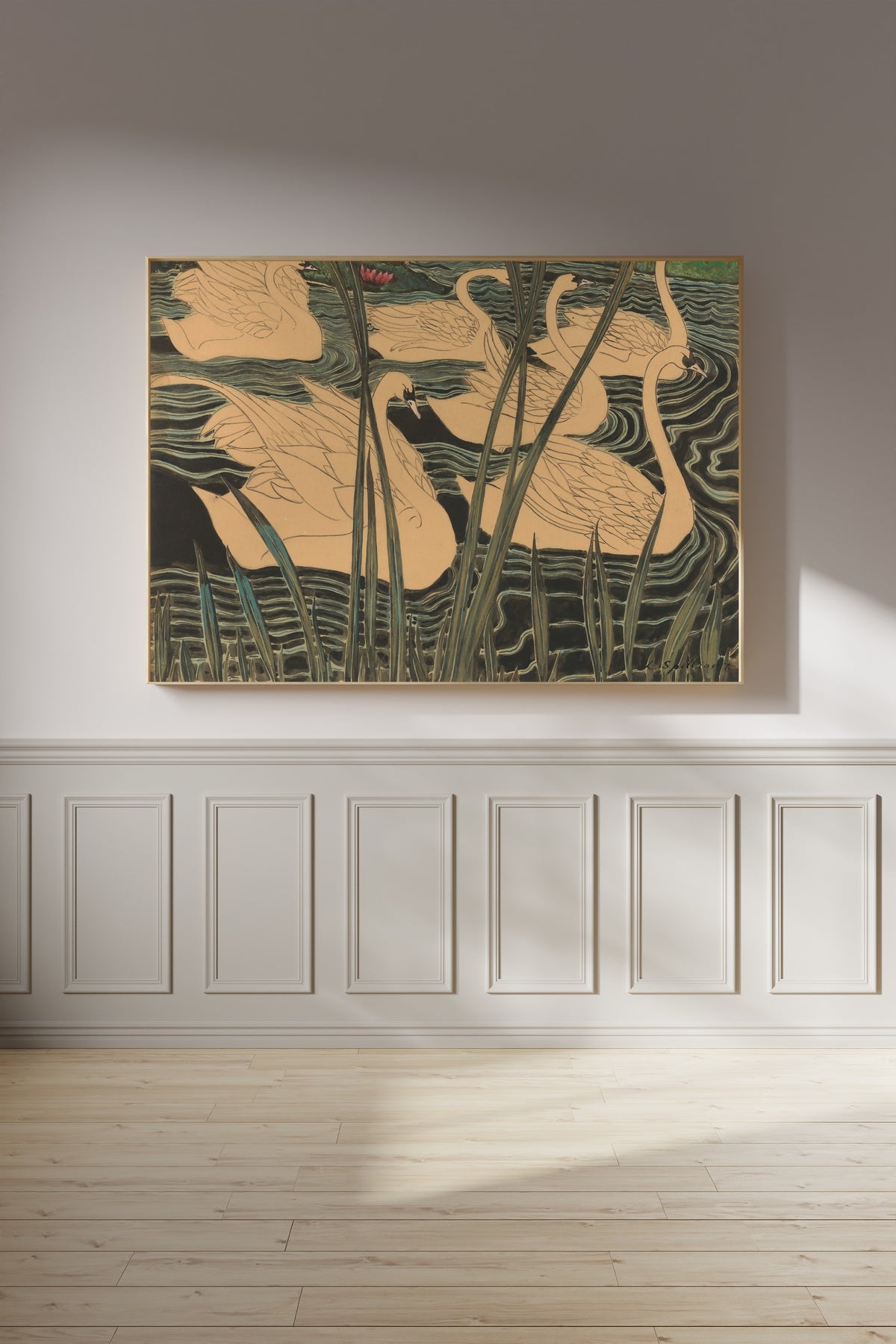 Léon Spilliaert — Zwanen | Symbolist Art Print