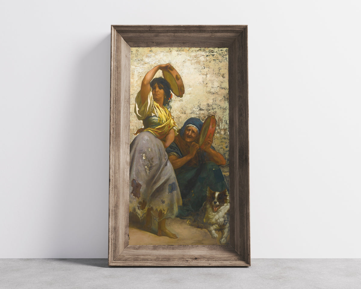 Gustave Doré — A Gypsy Dancing the Zorongo | Fine Art Print