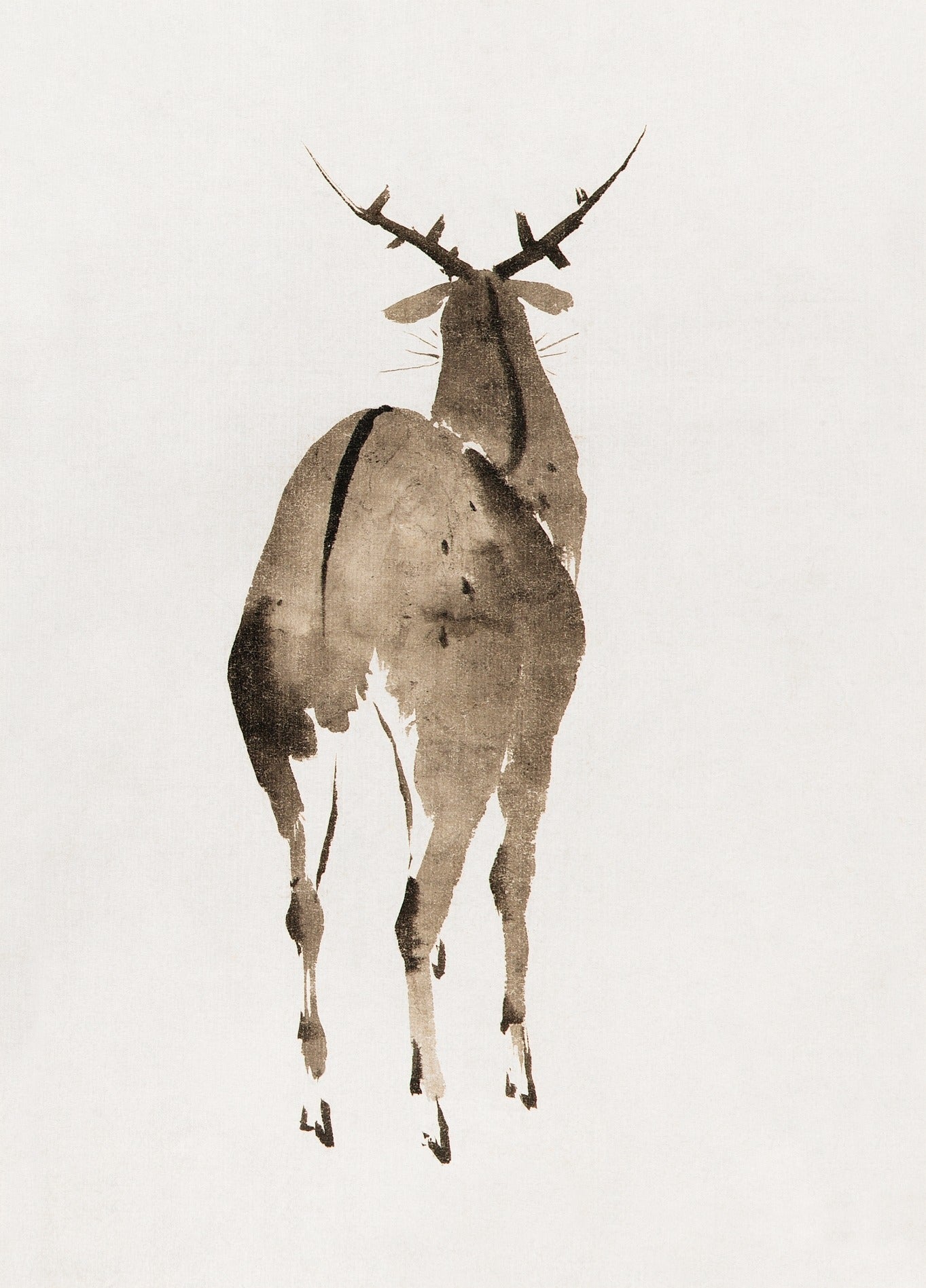 Katsushika Hokusai — Deer | Ukiyo-e Print