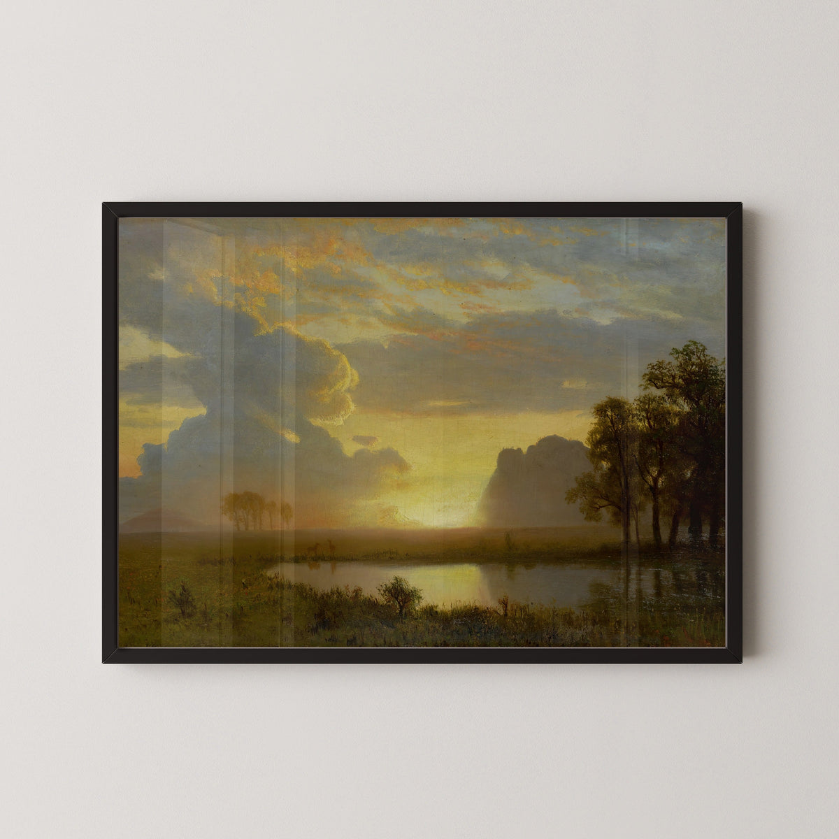 Albert Bierstadt — Estes Park, Colorado | Landscape Fine Art Print - 9ArtPrints