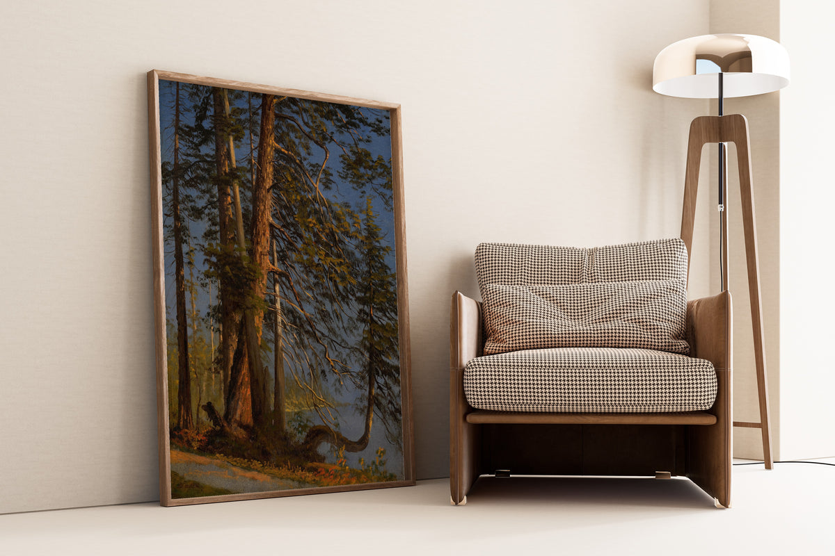 Albert Bierstadt — Park at Vancouver | Landscape Fine Art Print - 9ArtPrints