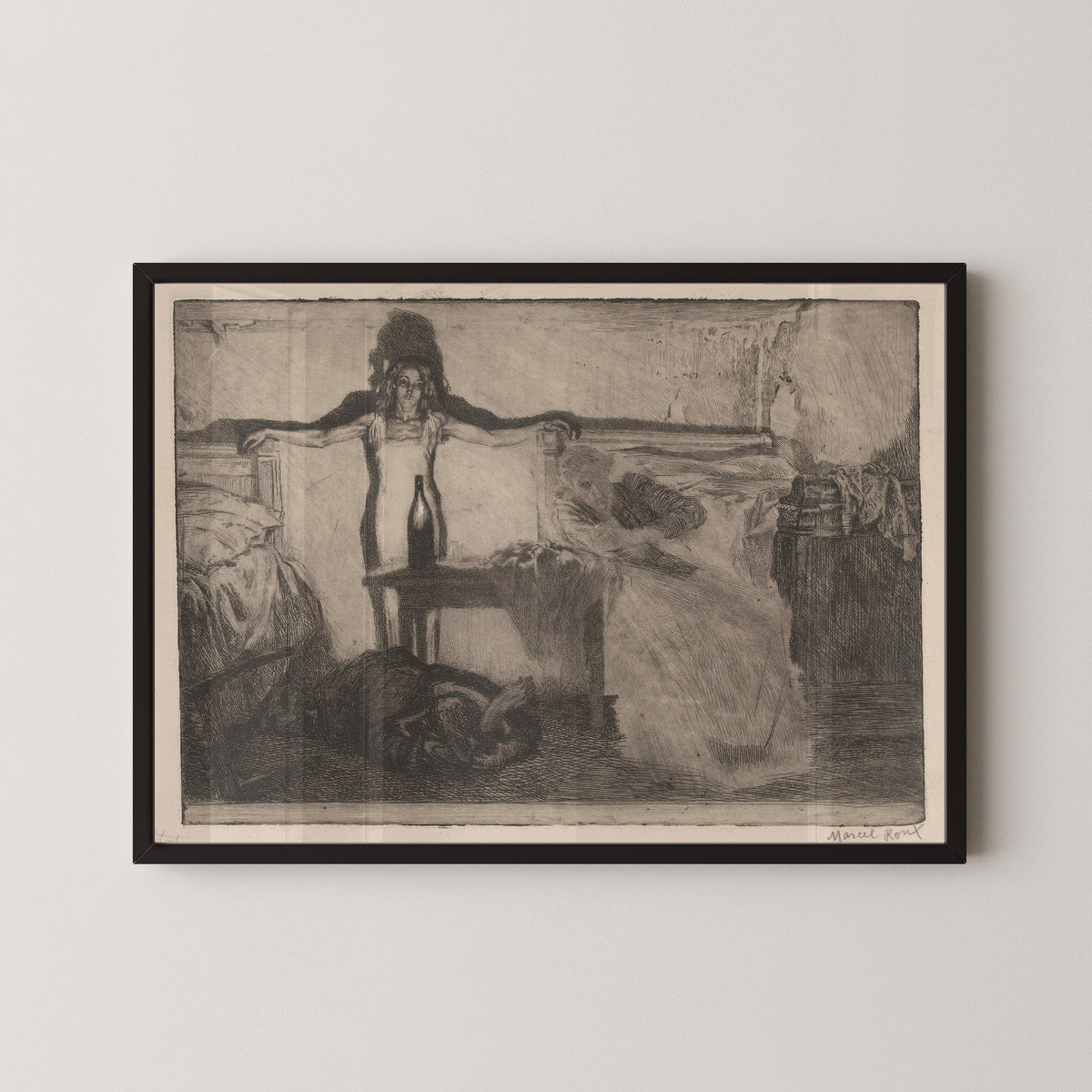 Marcel Roux — Alcohol | Symbolist Art Print