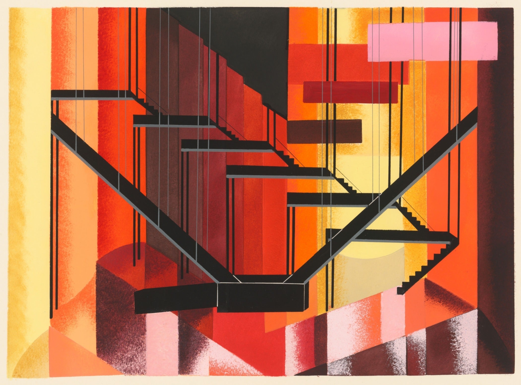 Alexandra Exter — Maquettes de Théâtre 13 | Constructivist Fine Art Print - 9ArtPrints