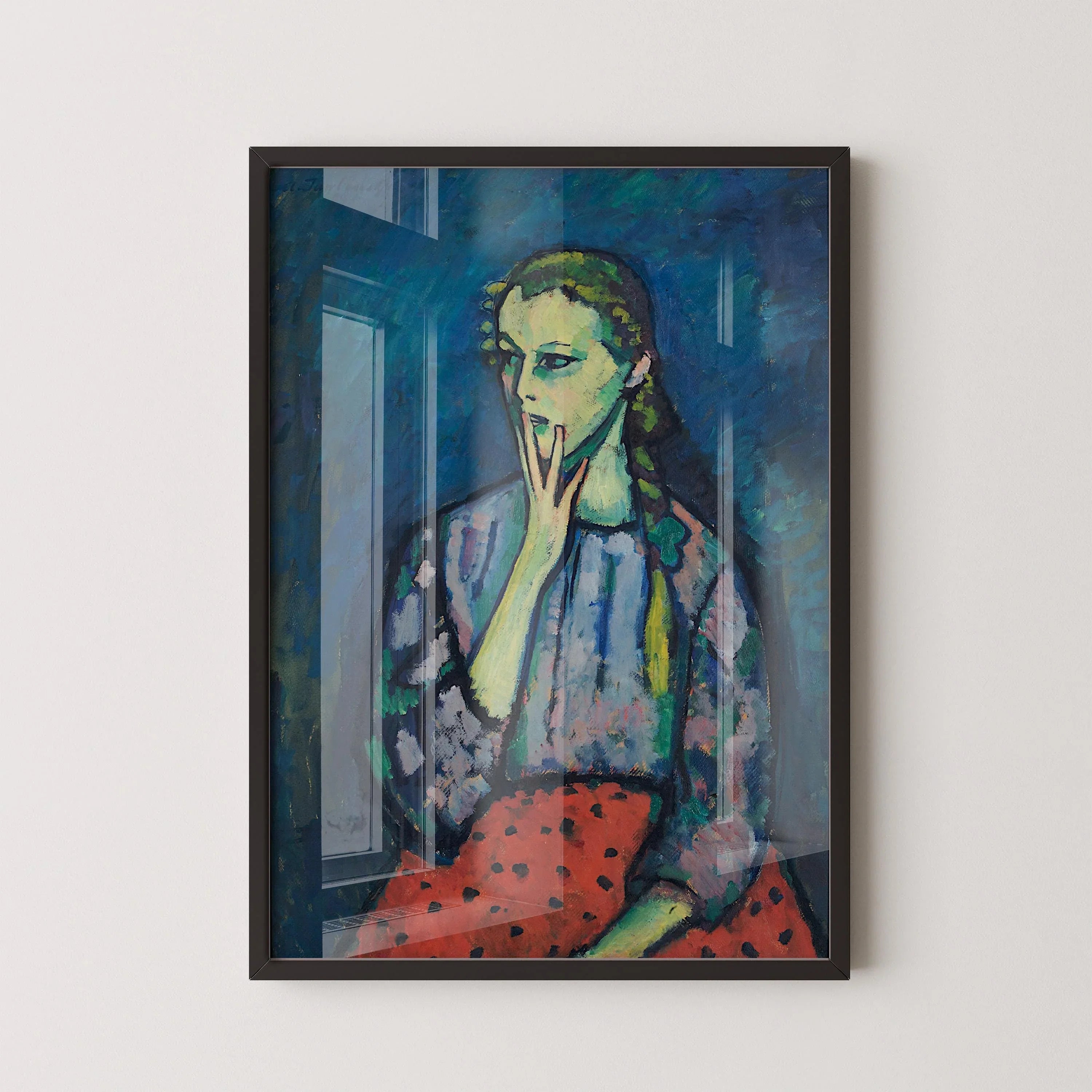 Alexej Von Jawlensky - Portrait of a Girl | Famous Art