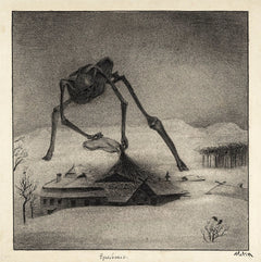 Alfred Kubin — The Plague | Symbolist Fine Art Print