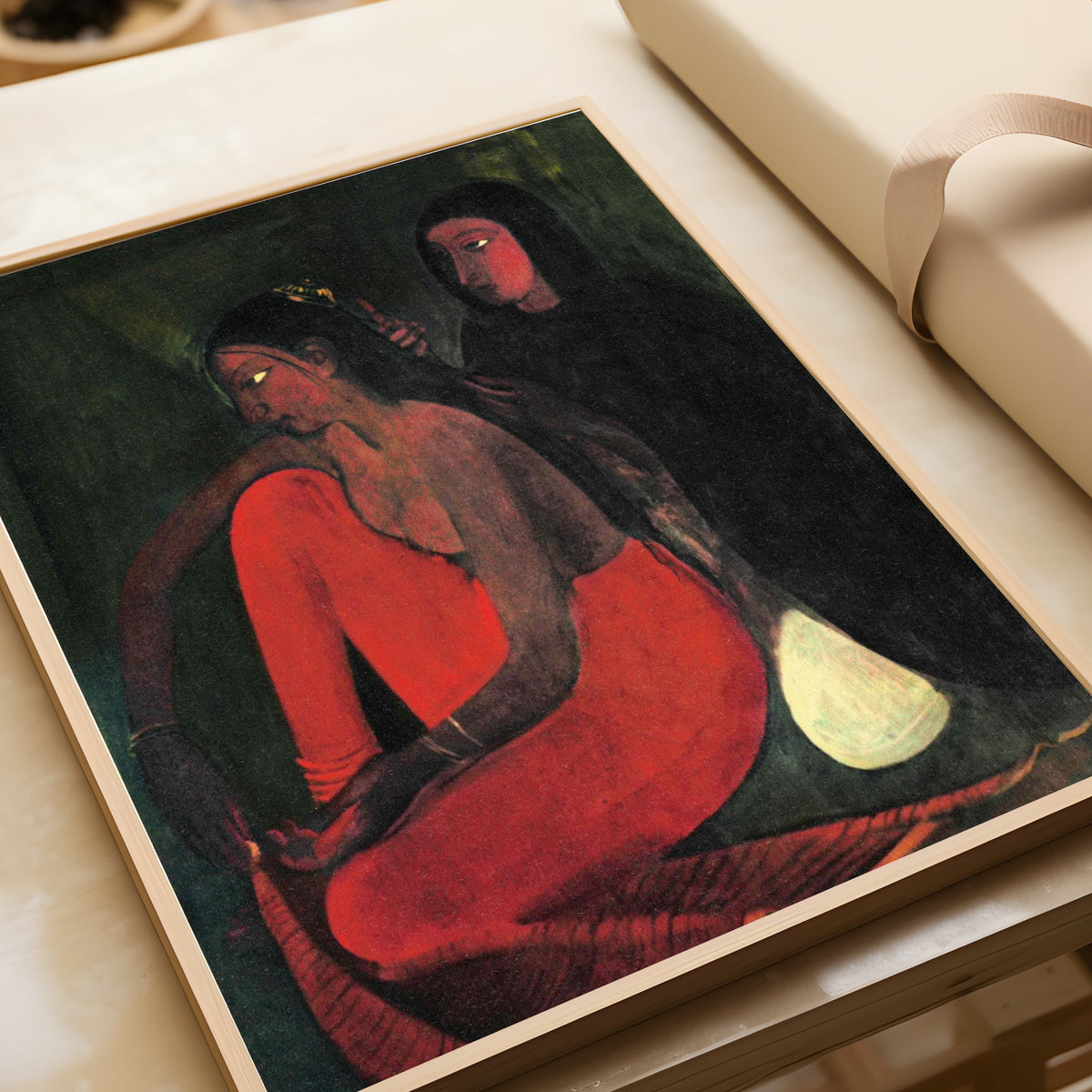 Amrita Sher-Gil — Dressing the Bride | Fine Art Giclée Print - 9ArtPrints