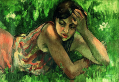 Amrita Sher-Gil — Hungarian Gypsy Girl | Fine Art Giclée Print