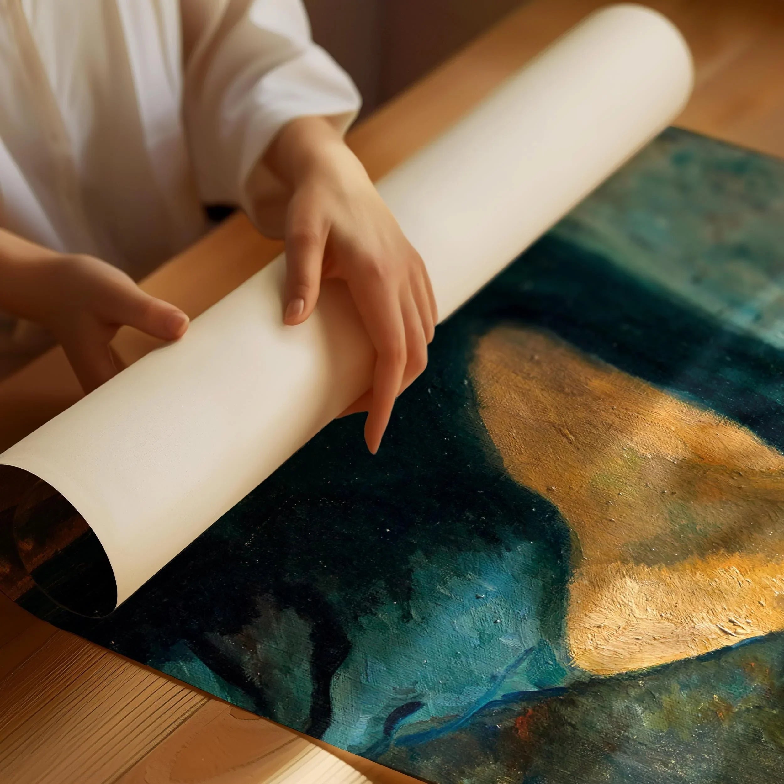 Amrita Sher Gil - Self - Portrait | Indian Artist Female Portrait (available handframed or unframed) - 9ArtPrints