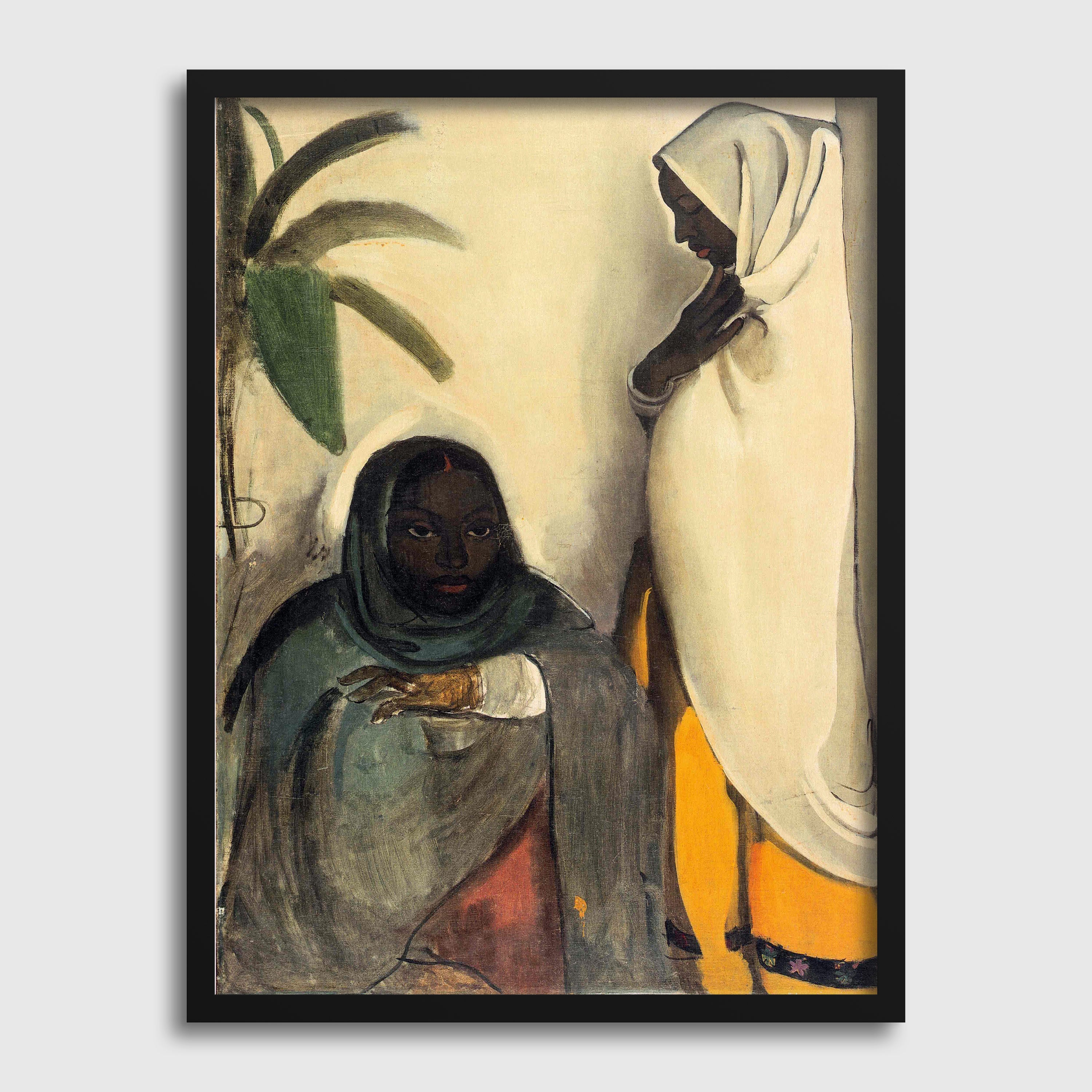Amrita Sher - Gil — Two Women | Fine Art Giclée Print - 9ArtPrints