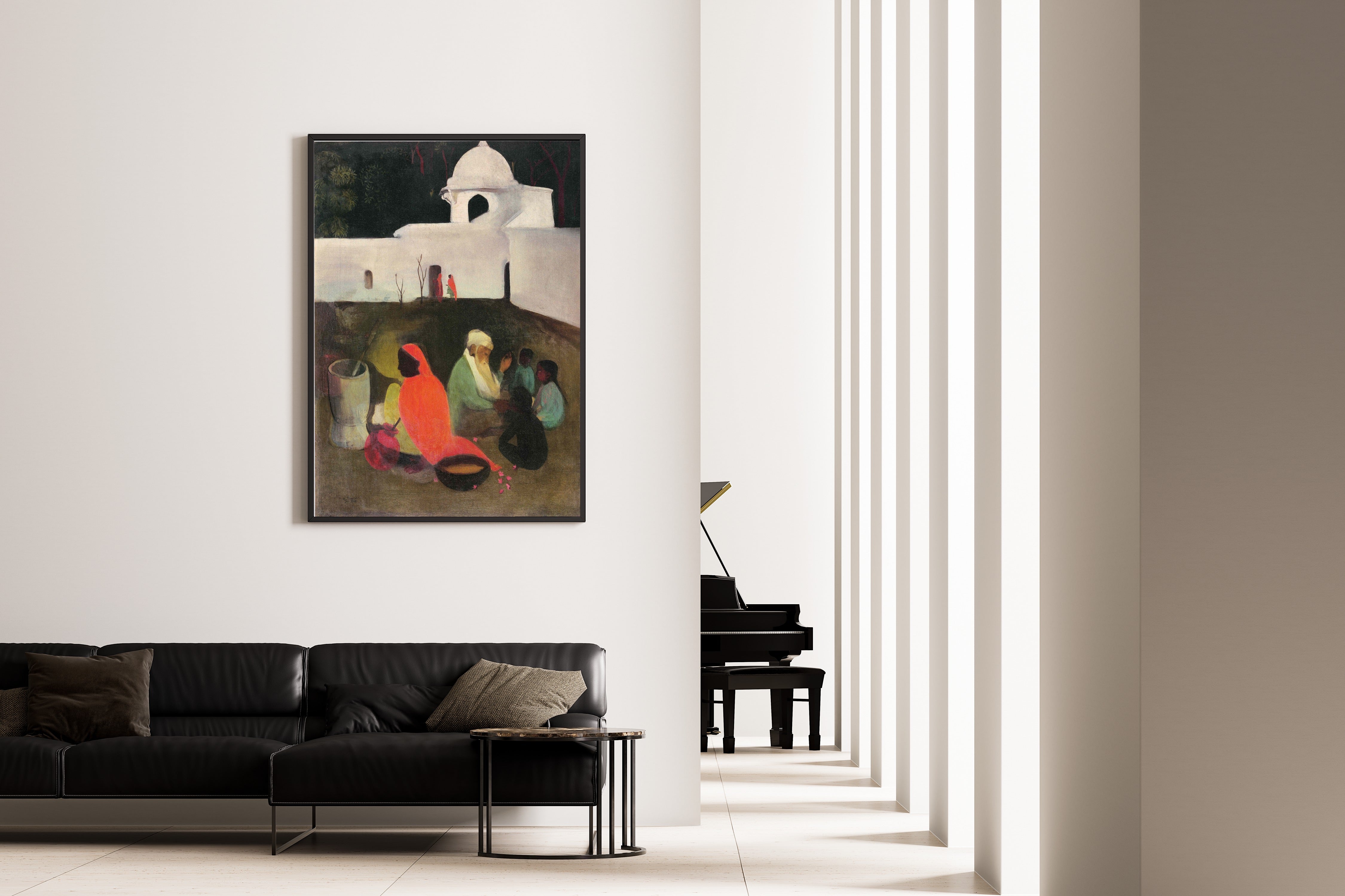 Amrita Sher-Gil — Ancient Story Teller | Fine Art Giclée Print