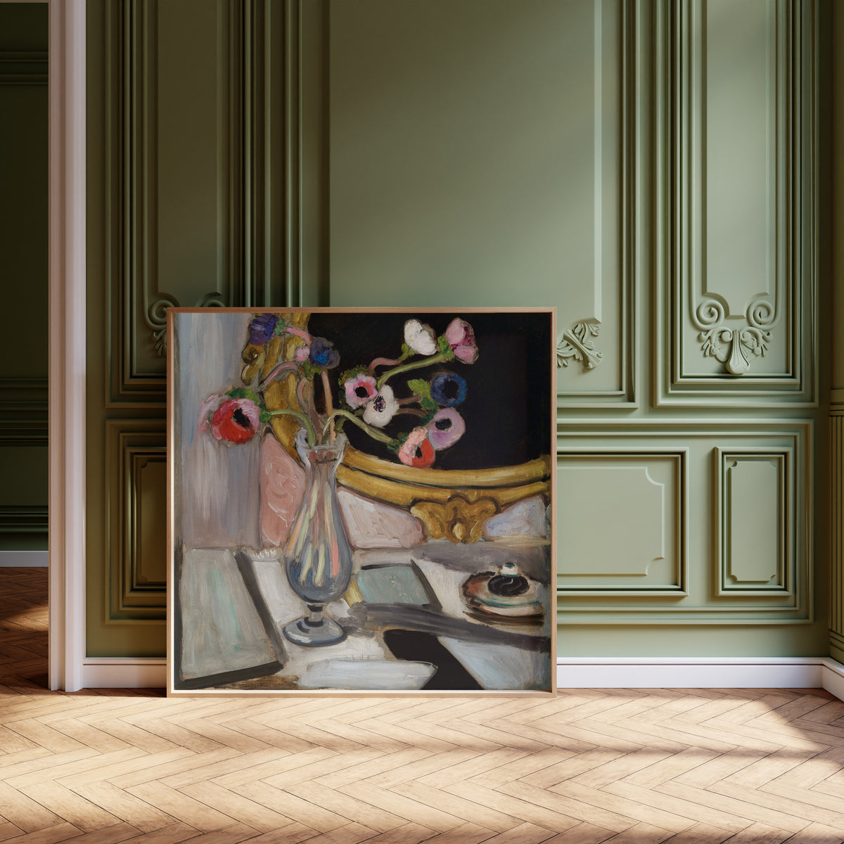 Henri Matisse — Anemones in a Black Mirror | Fine Art Print