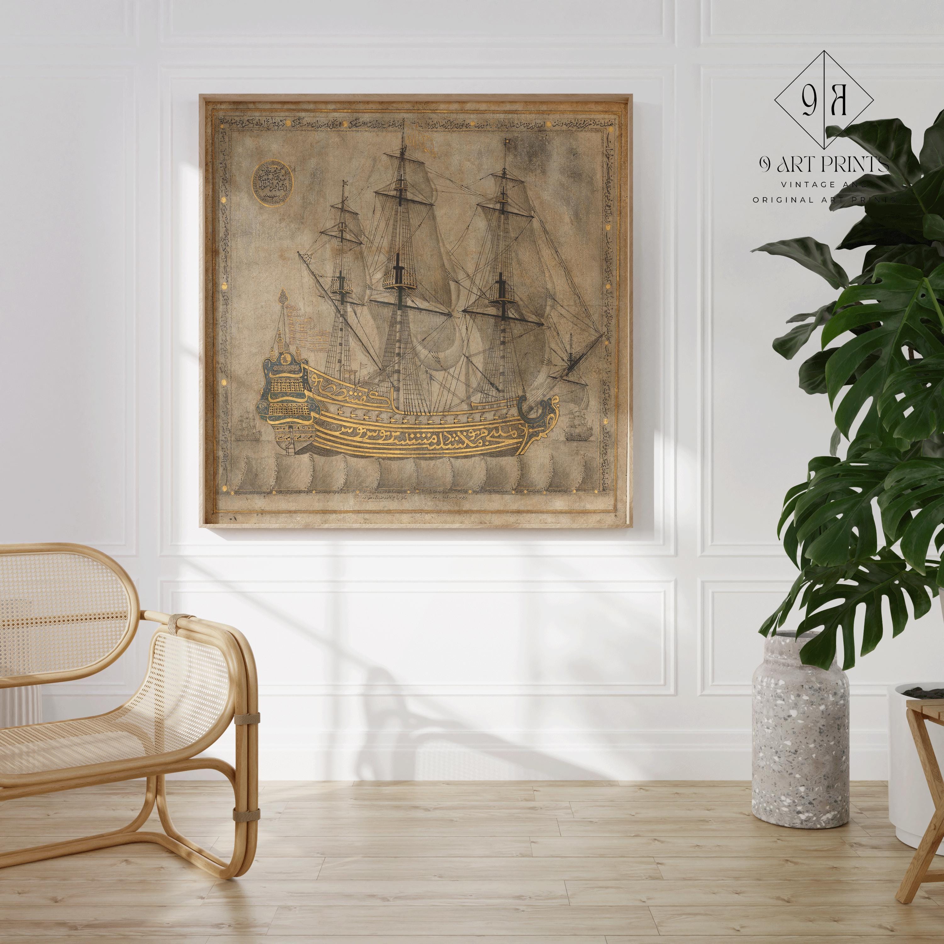 Arabic Calligraphy Art Print: 'Abd al - Qadir Hisari, Religious Islamic Art - 9ArtPrints