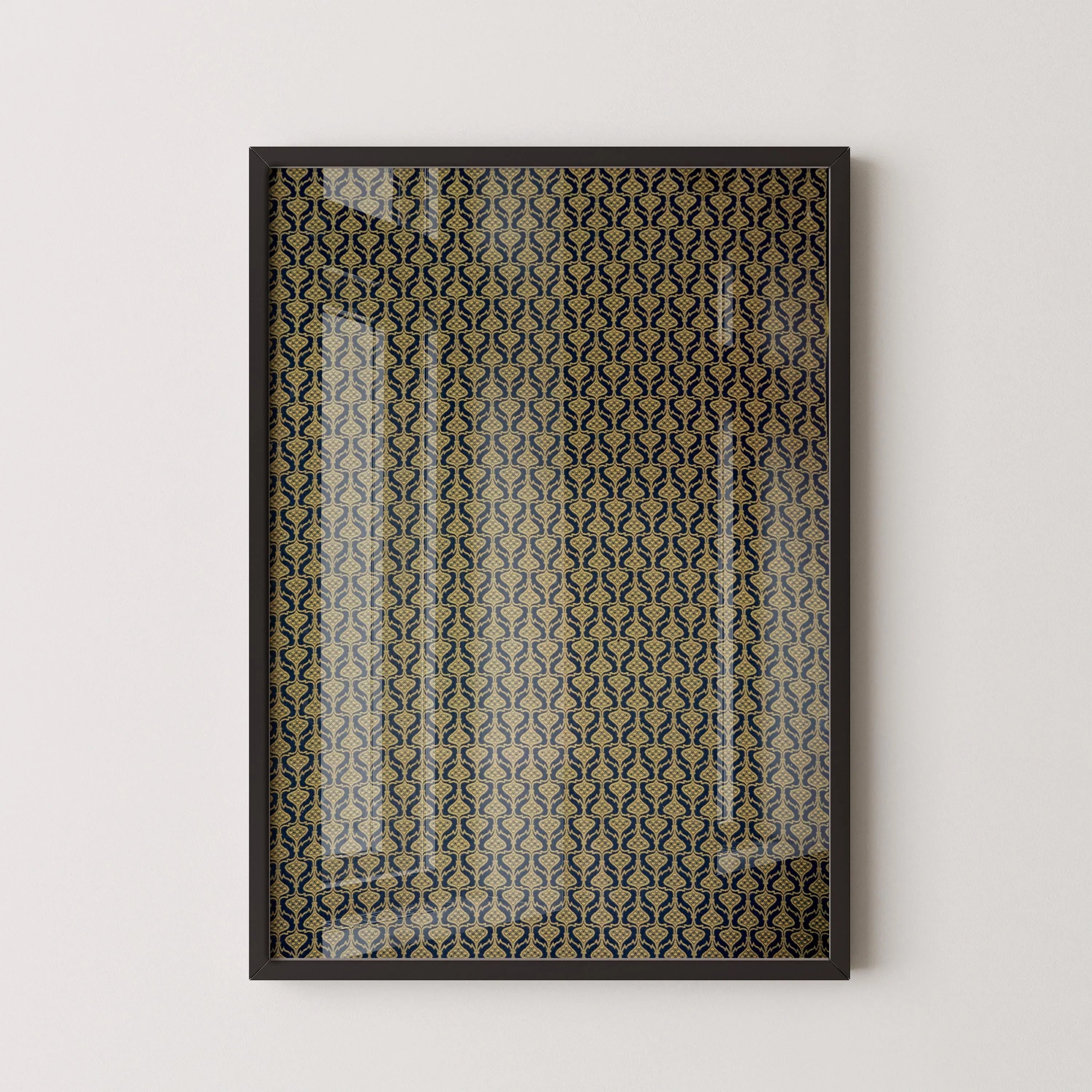 Arthur Heygate Mackmurdo - Wallpaper Panel PRINT | Vintage Victorian Pattern Art