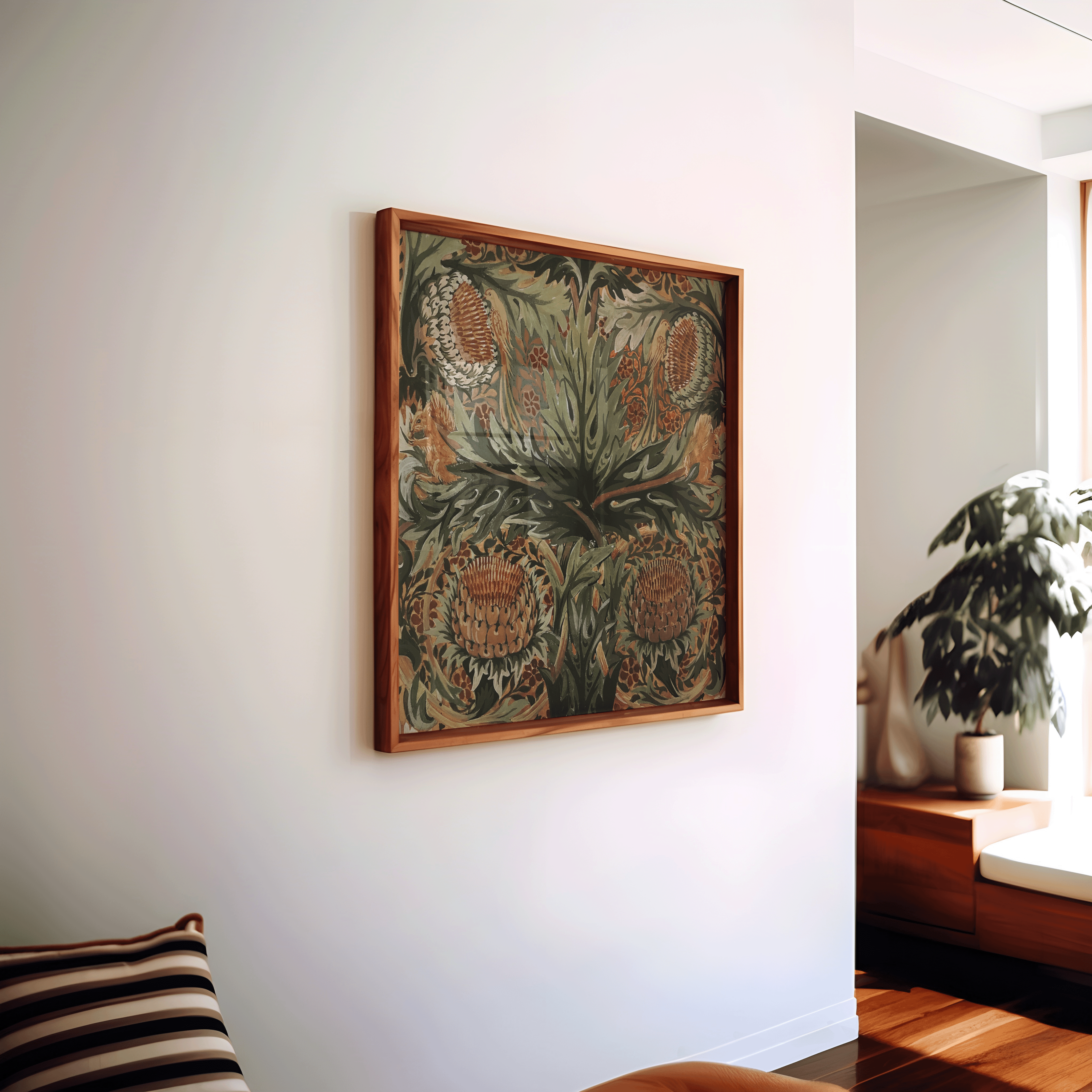 Artichokes, Birds and Squirrels - 9ArtPrints