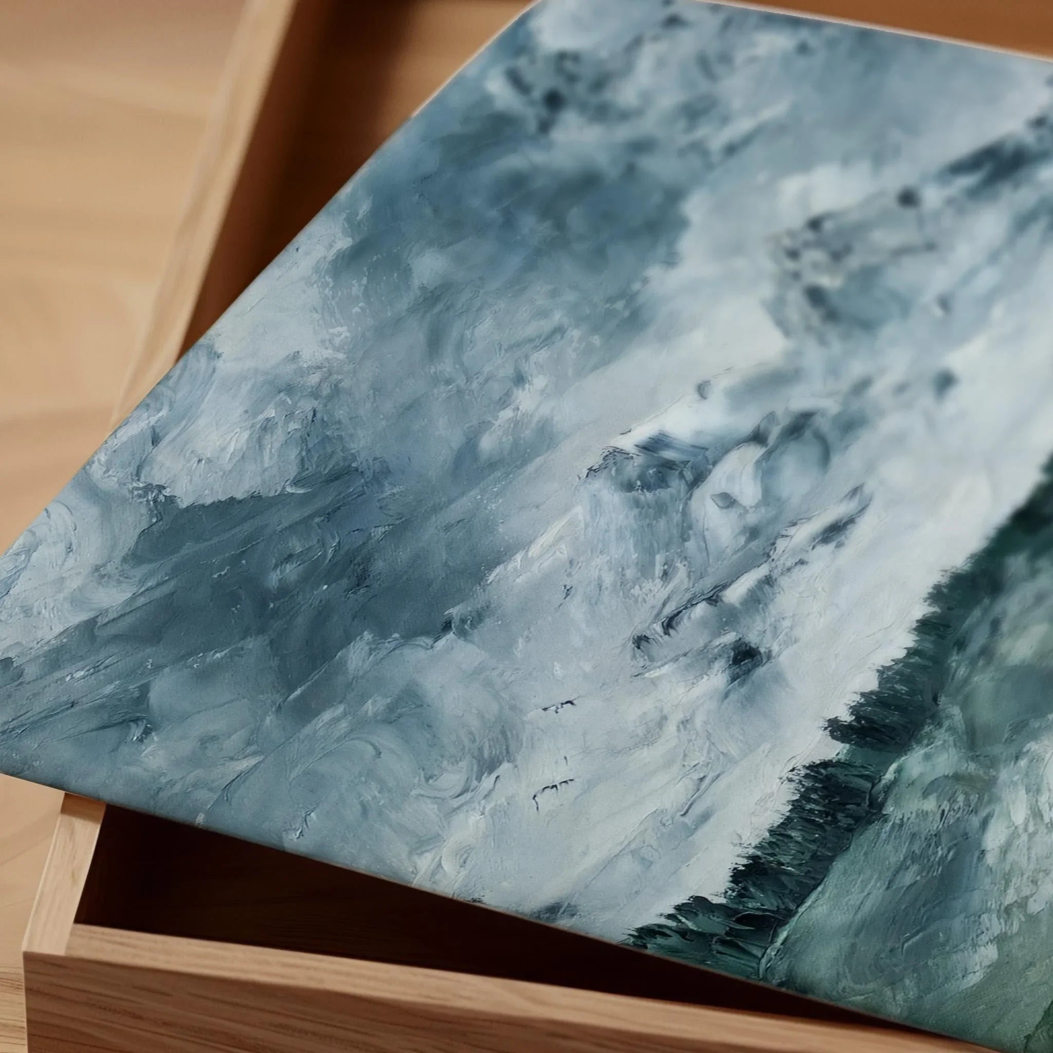 August Strindberg - Landscape Study PRINT | Impressionist Art | A Gorgeous and Moody Swedish Landscape Study available framed - 9ArtPrints