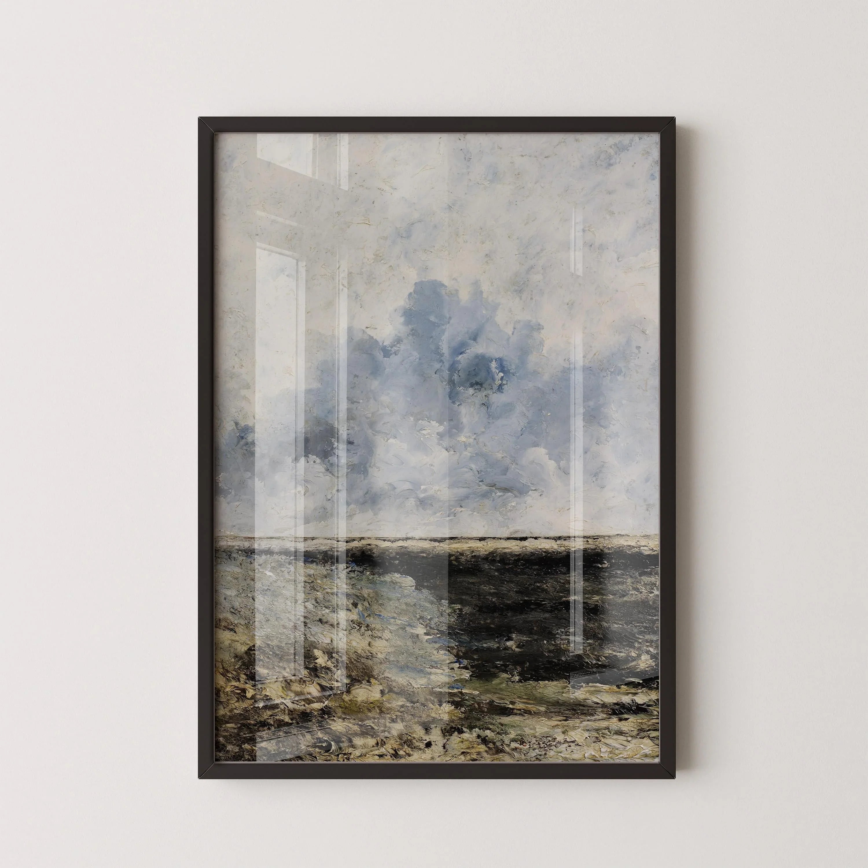 August Strindberg Seascape Giclee Print: Moody Impressionist Art - 9ArtPrints